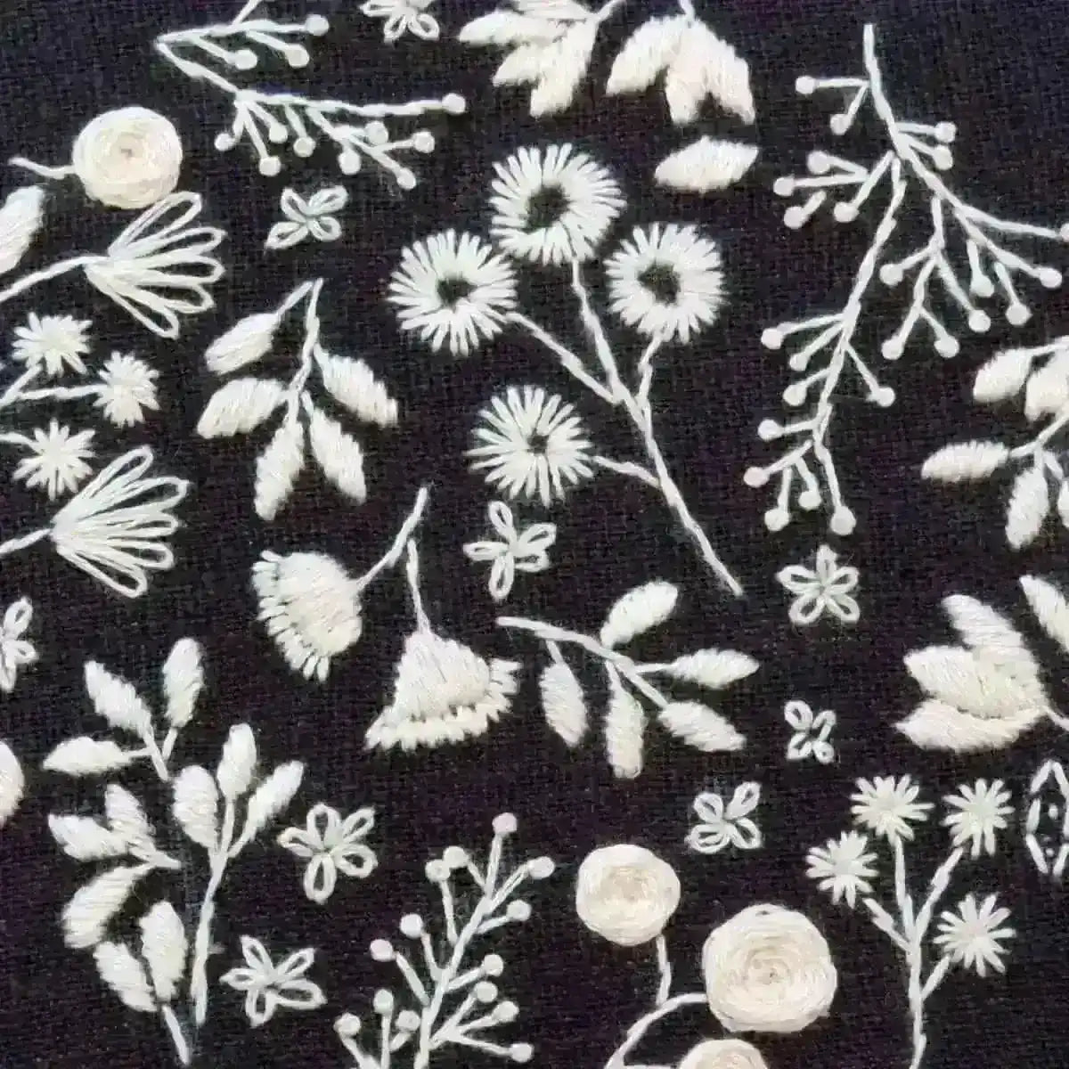 Night Blooming, Hand Embroidery Pattern , PDF Download , StitchDoodles , embroidery hoop kit, embroidery kit for adults, embroidery kit for beginers, embroidery kits for beginners, hand embroidery, PDF pattern , StitchDoodles , shop.stitchdoodles.com
