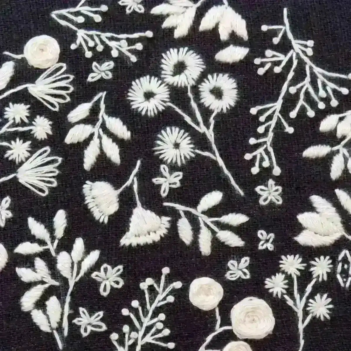 Night Blooming, Hand Embroidery Pattern , PDF Download , StitchDoodles , embroidery hoop kit, embroidery kit for adults, embroidery kit for beginers, embroidery kits for beginners, hand embroidery, PDF pattern , StitchDoodles , shop.stitchdoodles.com