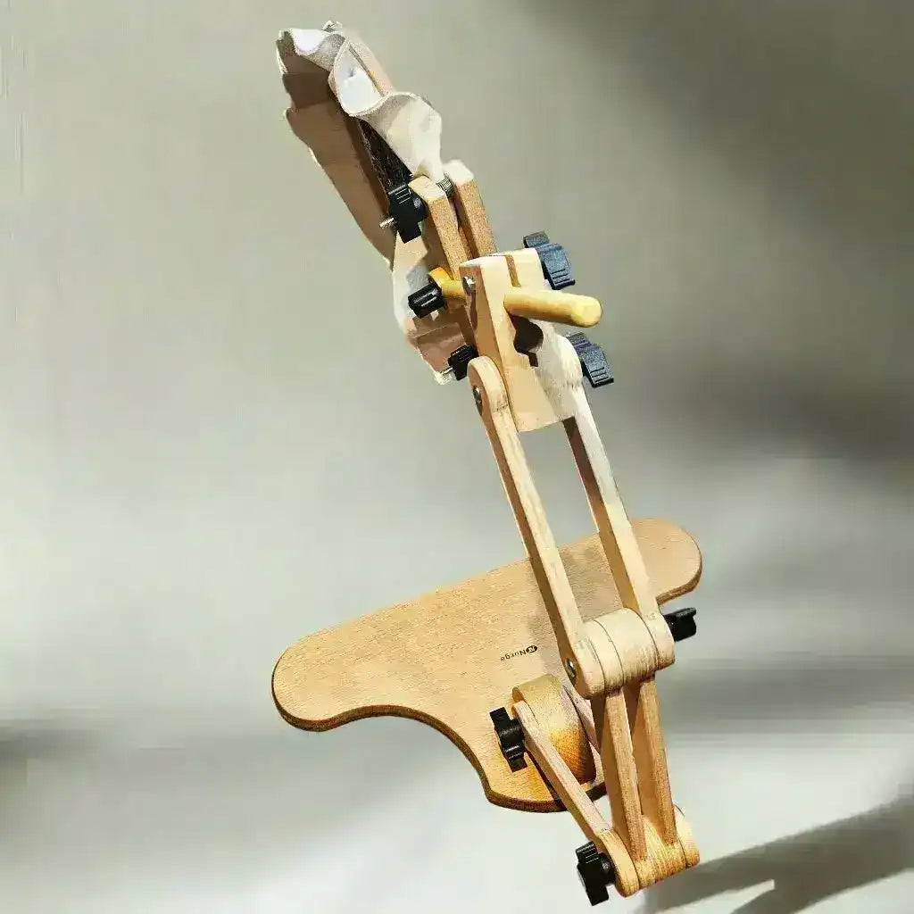Nurge Adjustable Table Seat / Stand for Hand Embroidery - NEW! , Embroidery Supplies , Nurge , hand embroidery, hand embroidery frame, hand embroidery hoop, hand embroidery kit, hand embroidery pattern, new, nurge, nurge embroidery hoop, nurge hoop, nurge hoops, nurge seat stand, nurge square hoops , StitchDoodles , shop.stitchdoodles.com