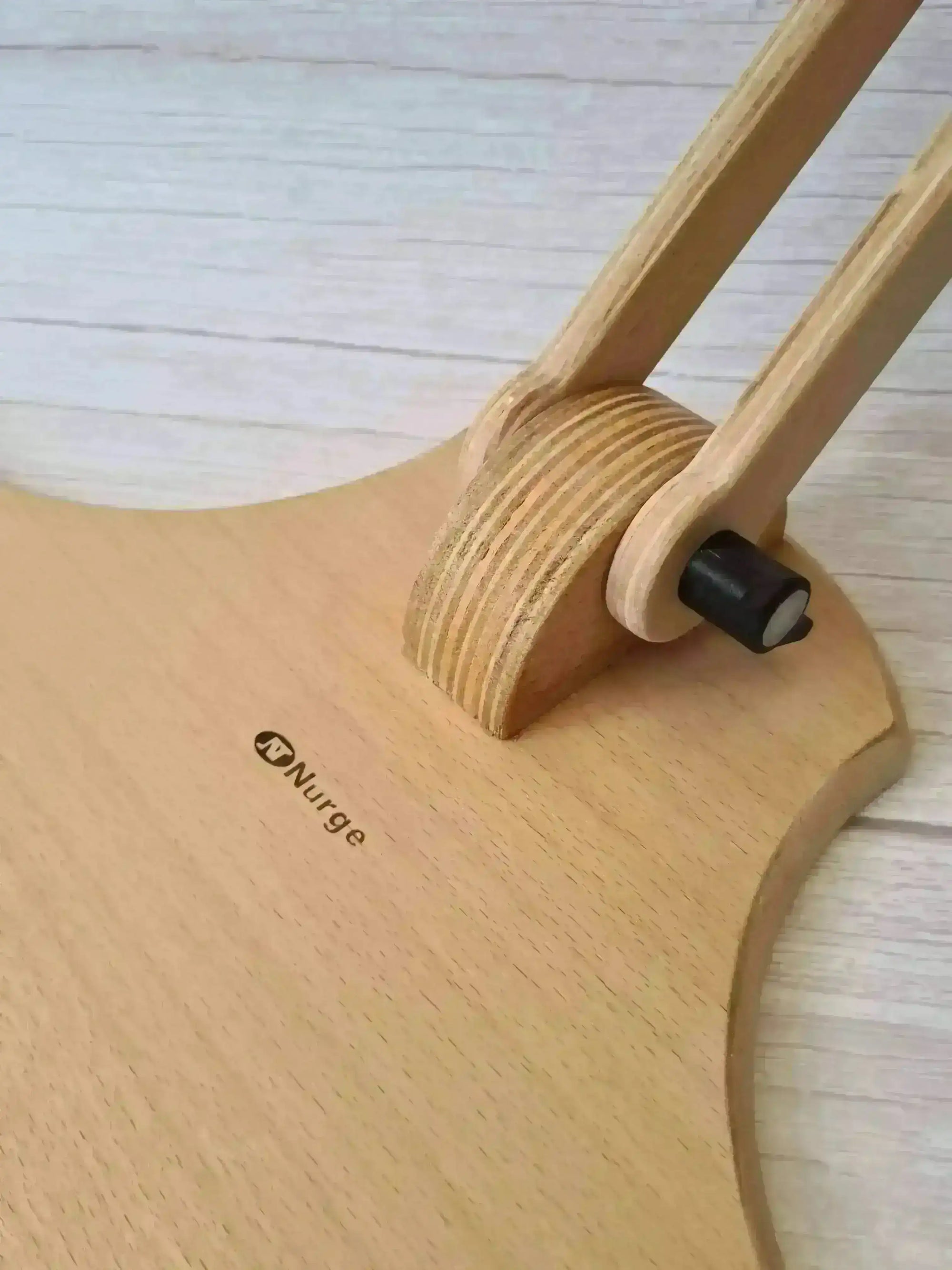 Nurge Adjustable Wooden Seat Embroidery Stand , Embroidery Supplies , Nurge , embroidery hoop kit, embroidery kit for adults, embroidery kit for beginers, embroidery kits for beginners, hand embroidery, hand embroidery hoop, hand embroidery seat frame, nurge seat stand , StitchDoodles , shop.stitchdoodles.com