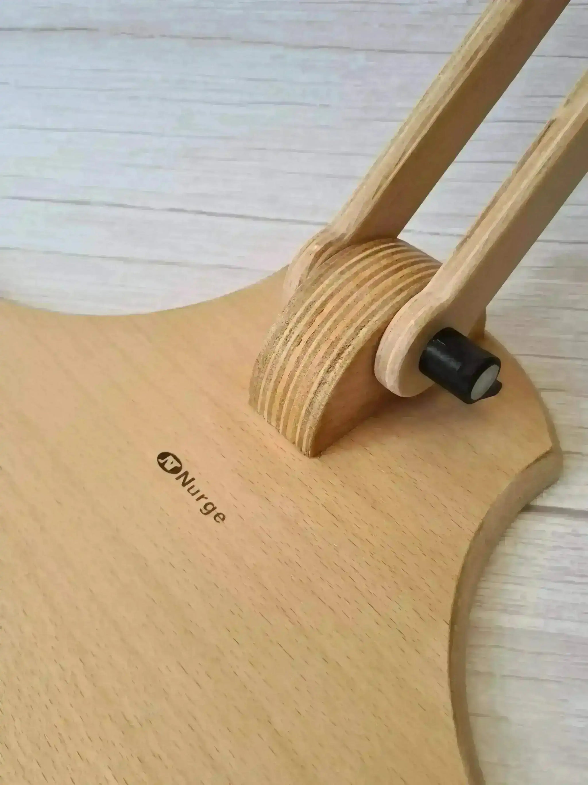 Nurge Adjustable Wooden Seat Embroidery Stand , Embroidery Supplies , Nurge , embroidery hoop kit, embroidery kit for adults, embroidery kit for beginers, embroidery kits for beginners, hand embroidery, hand embroidery hoop, hand embroidery seat frame, nurge seat stand , StitchDoodles , shop.stitchdoodles.com