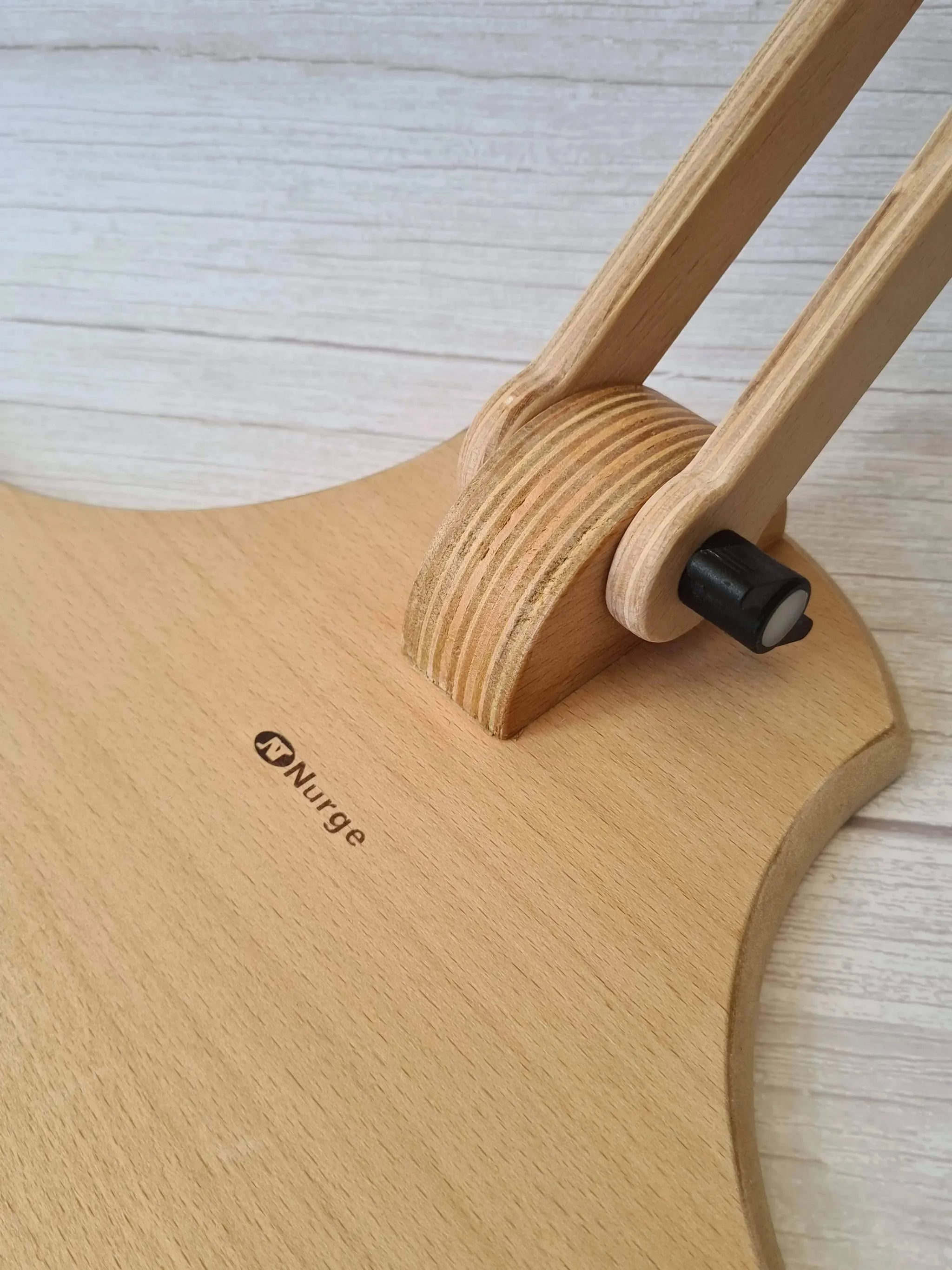 Nurge Adjustable Wooden Seat Embroidery Stand , Embroidery Supplies , Nurge , embroidery hoop kit, embroidery kit for adults, embroidery kit for beginers, embroidery kits for beginners, hand embroidery, hand embroidery hoop, hand embroidery seat frame, nurge seat stand , StitchDoodles , shop.stitchdoodles.com