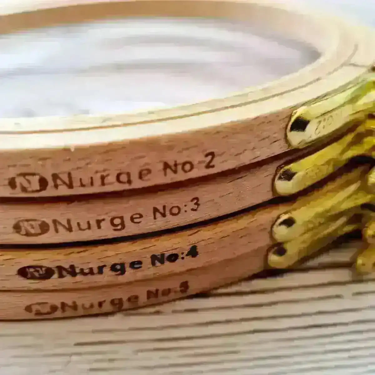Nurge Embroidery Hoops are a wonderful high quality hoop , Embroidery Supplies , Nurge , embroidery hoop kit, embroidery kit for adults, embroidery kit for beginers, hand embroidery, hand embroidery hoop, nurge, nurge embroidery hoop, nurge hoop, nurge hoops , StitchDoodles , shop.stitchdoodles.com