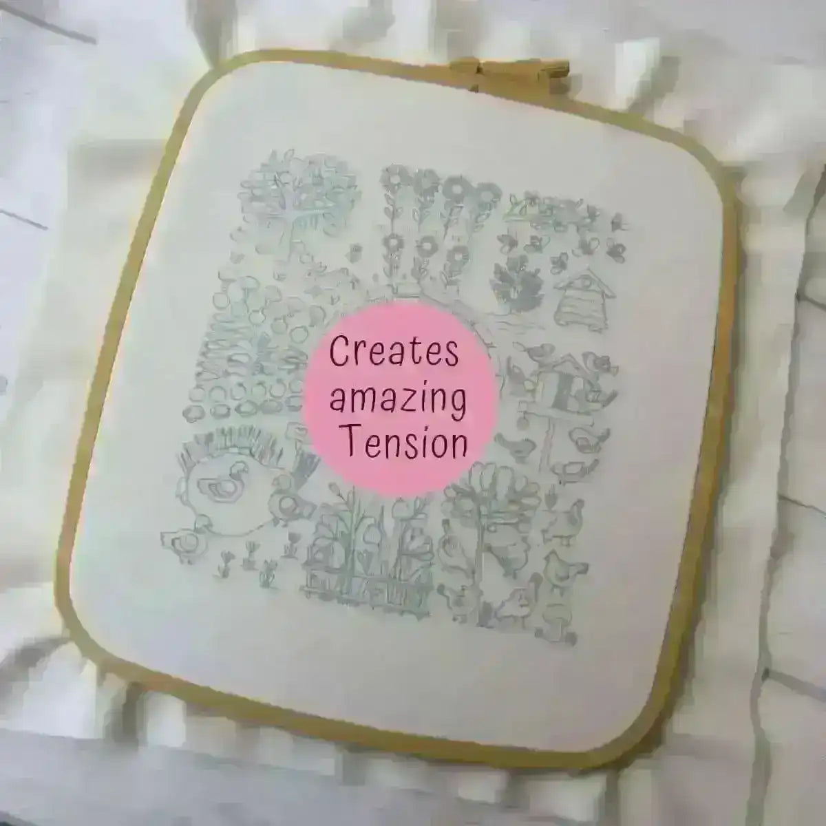 Nurge Embroidery Hoops - Square Plastic Hoops , Embroidery Supplies , Nurge , embroidery hoop, embroidery hoop kit, embroidery kit for adults, embroidery kit for beginers, hand embroidery, hand embroidery hoop, nurge, nurge embroidery hoop, nurge hoop, nurge hoops, nurge square hoops , StitchDoodles , shop.stitchdoodles.com