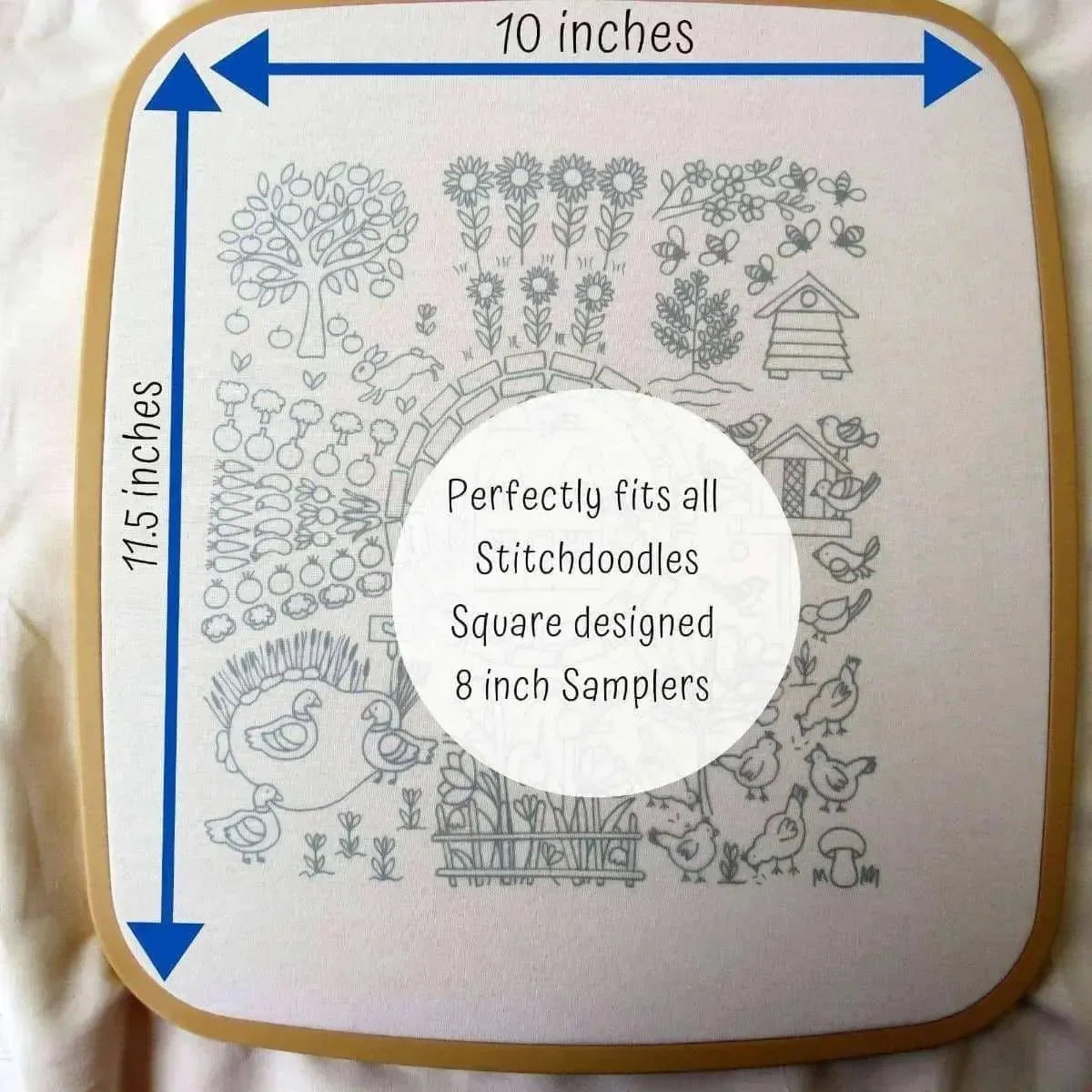 Nurge Embroidery Hoops - Square Plastic Hoops , Embroidery Supplies , Nurge , embroidery hoop, embroidery hoop kit, embroidery kit for adults, embroidery kit for beginers, hand embroidery, hand embroidery hoop, nurge, nurge embroidery hoop, nurge hoop, nurge hoops, nurge square hoops , StitchDoodles , shop.stitchdoodles.com