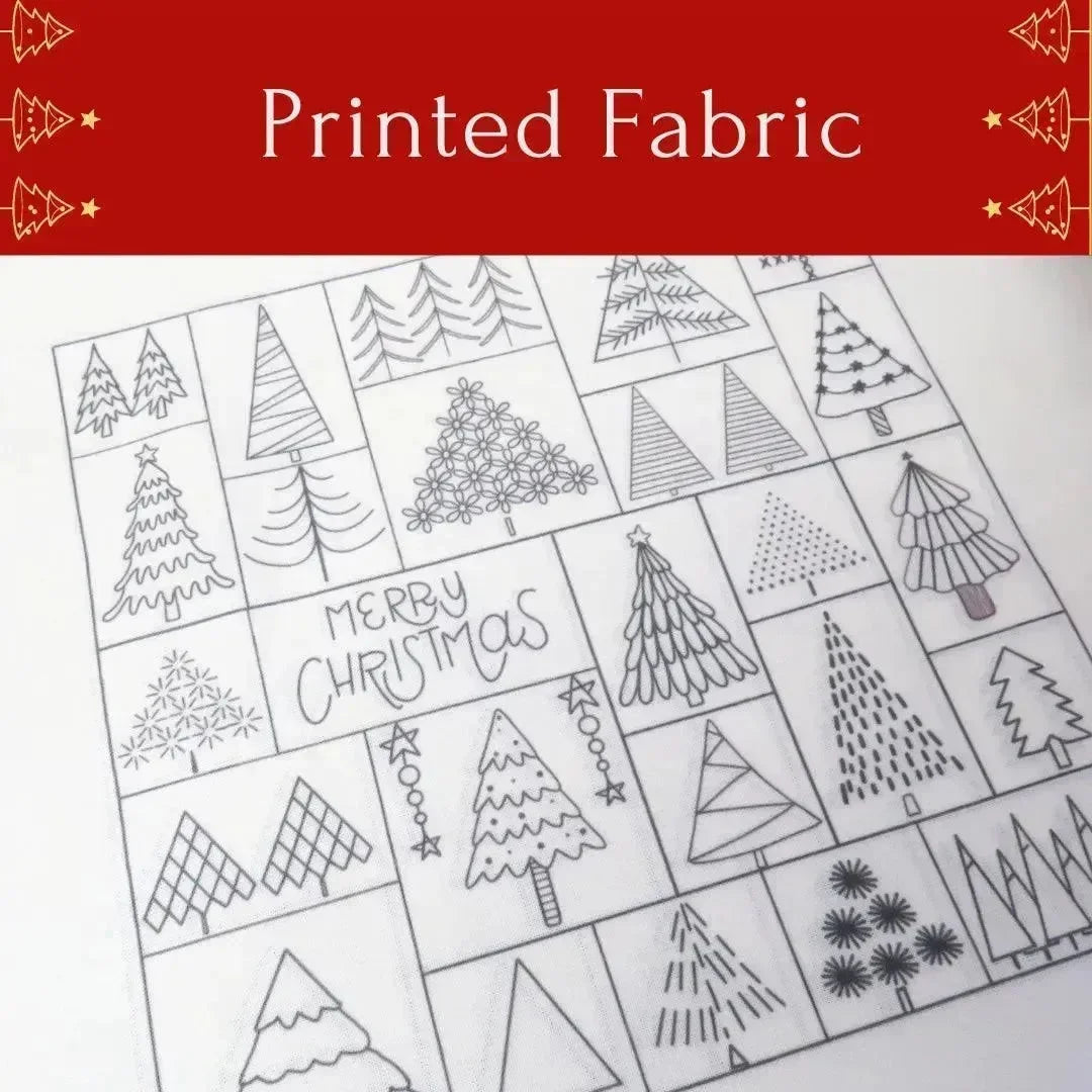 Oh Christmas Tree Embroidery Kit , Hand Embroidery Kit , StitchDoodles , christmas, christmas advent, Christmas Embroidery, christmas gift, Course, hand embroidery, hand embroidery hoop, hand embroidery kit, hand embroidery pattern, subscriptions, Thinkific , StitchDoodles , shop.stitchdoodles.com