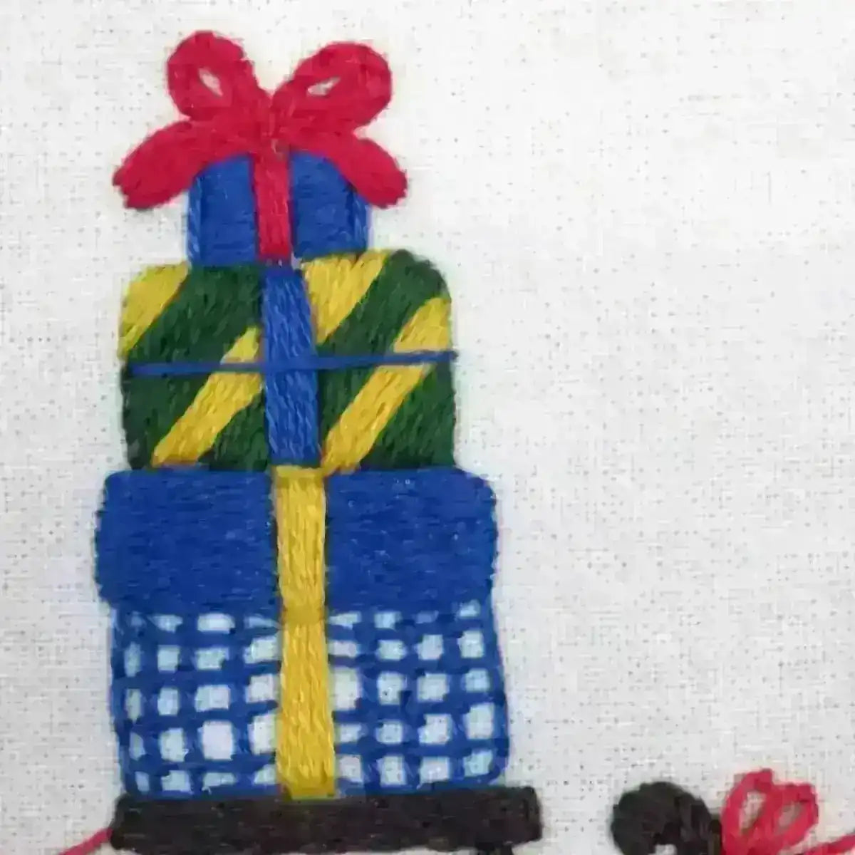 Santa's on his Way Christmas PDF Pattern , PDF Download , StitchDoodles , christmas, embroidery hoop kit, embroidery kit for adults, embroidery kit for beginers , StitchDoodles , shop.stitchdoodles.com