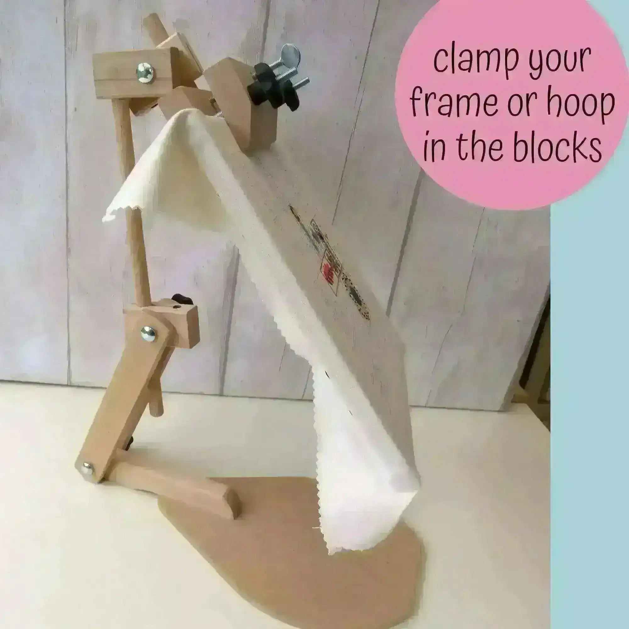Siesta Master Embroidery Seat Stand , Embroidery Supplies , Siesta , embroidery hoop, embroidery hoop kit, embroidery kit for adults, embroidery kit for beginers, hand embroidery, hand embroidery hoop, siesta master seat stand , StitchDoodles , shop.stitchdoodles.com