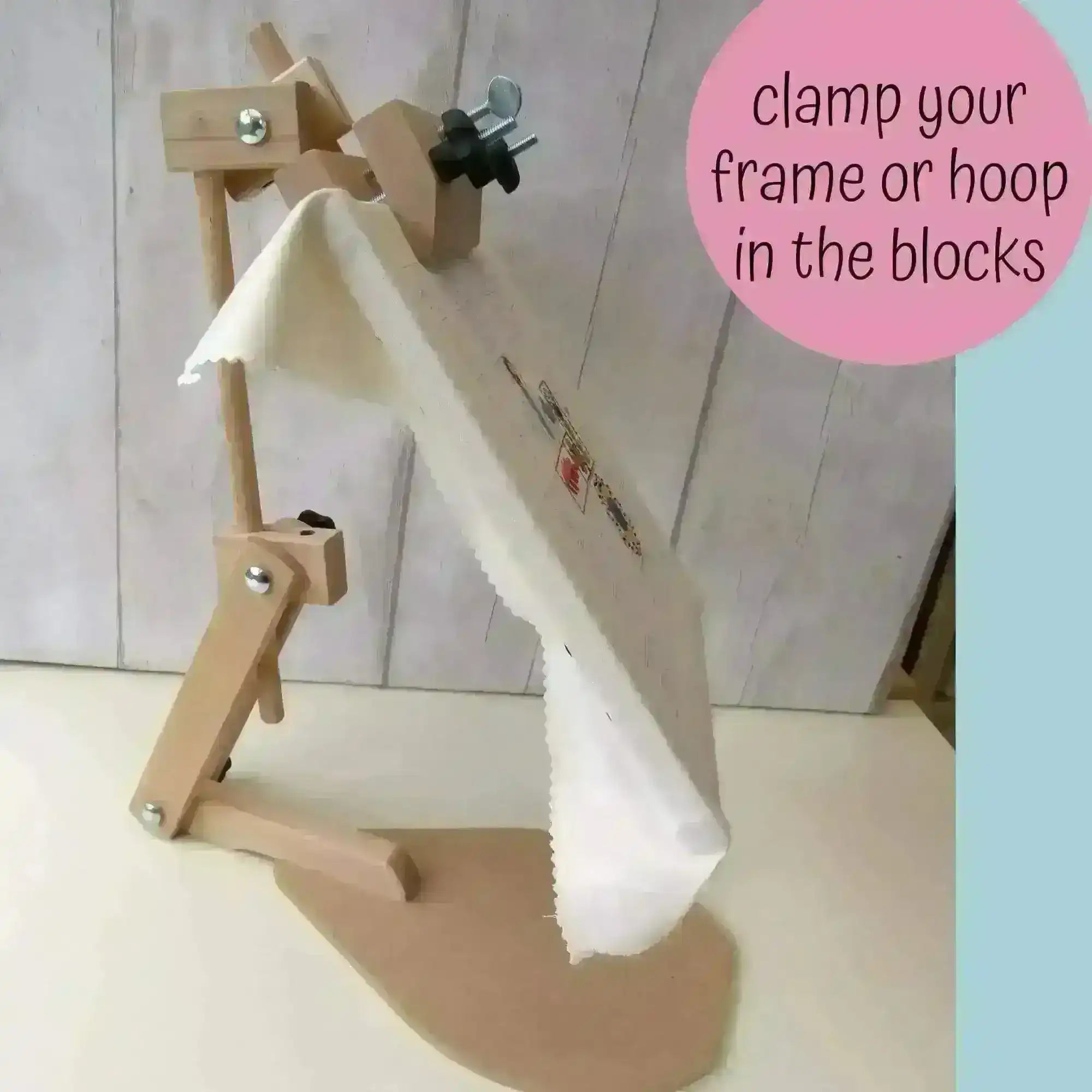 Siesta Master Embroidery Seat Stand , Embroidery Supplies , Siesta , embroidery hoop, embroidery hoop kit, embroidery kit for adults, embroidery kit for beginers, hand embroidery, hand embroidery hoop, siesta master seat stand , StitchDoodles , shop.stitchdoodles.com
