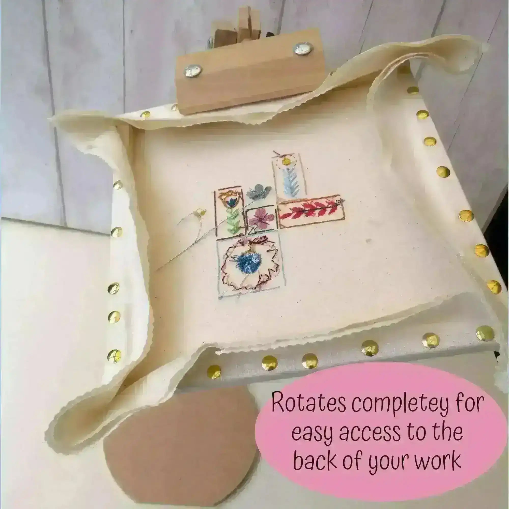 Siesta Master Embroidery Seat Stand , Embroidery Supplies , Siesta , embroidery hoop, embroidery hoop kit, embroidery kit for adults, embroidery kit for beginers, hand embroidery, hand embroidery hoop, siesta master seat stand , StitchDoodles , shop.stitchdoodles.com