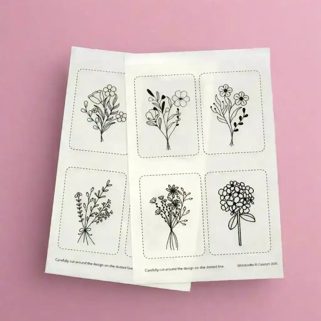 Stick and Stitch Doodles, Blooming Bouquets , embroidery pattern , StitchDoodles , embroidery pattern, Embroidery Supplies, embroidery thread, hand embroidery, hand embroidery pattern, new, stick and stitch , StitchDoodles , shop.stitchdoodles.com