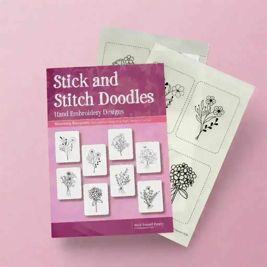 Stick and Stitch Doodles, Blooming Bouquets , embroidery pattern , StitchDoodles , embroidery pattern, Embroidery Supplies, embroidery thread, hand embroidery, hand embroidery pattern, new, stick and stitch , StitchDoodles , shop.stitchdoodles.com