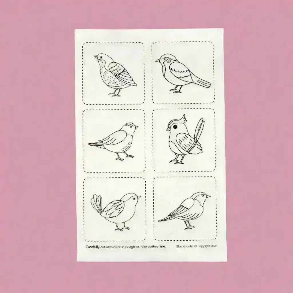 Stick and Stitch Doodles, Embroidery Feathered Friends , embroidery pattern , StitchDoodles , embroidery pattern, Embroidery Supplies, embroidery thread, hand embroidery, hand embroidery pattern, new, stick and stitch , StitchDoodles , shop.stitchdoodles.com