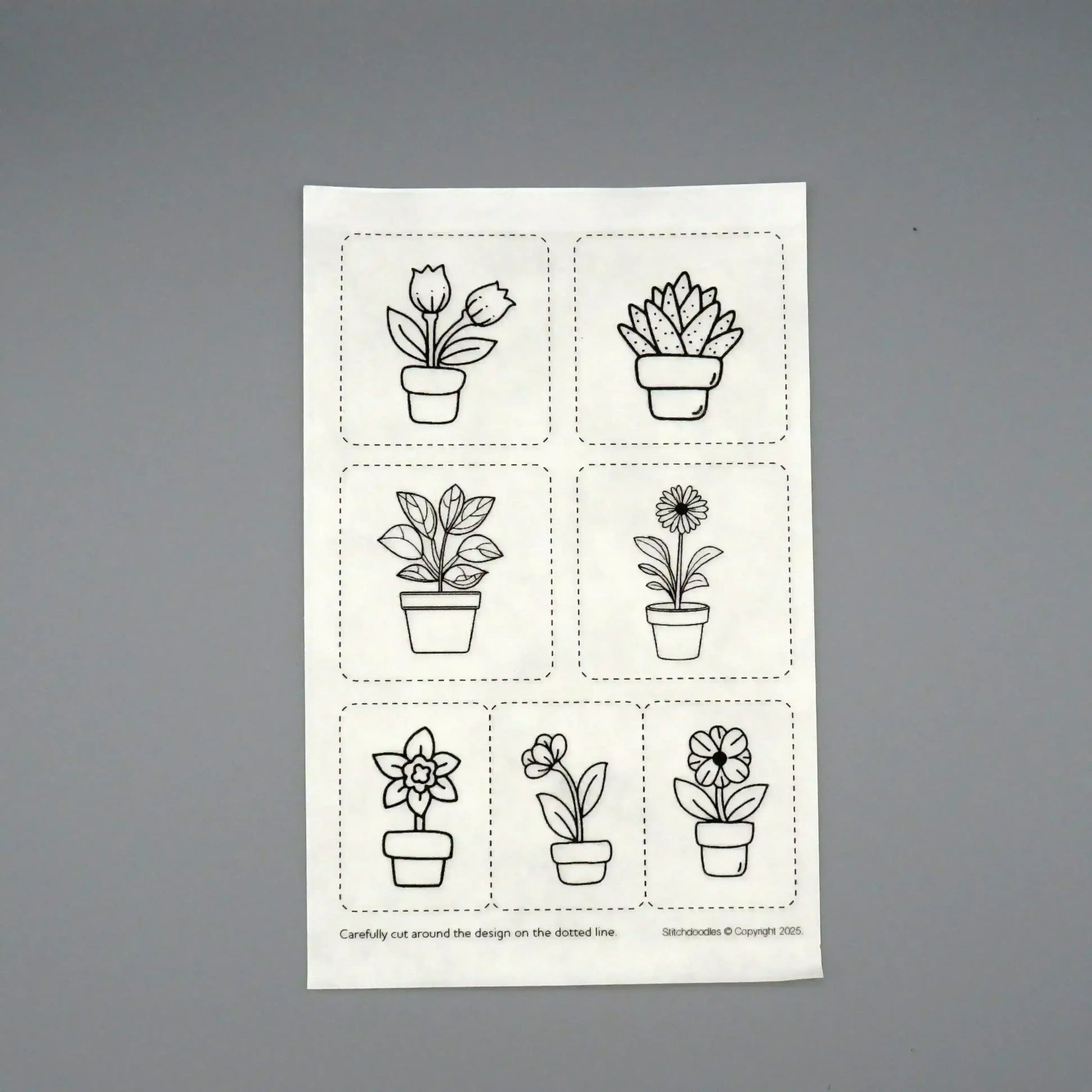 Stick and Stitch Doodles, Embroidery Garden Plant Pots , embroidery pattern , StitchDoodles , embroidery pattern, Embroidery Supplies, embroidery thread, hand embroidery, hand embroidery pattern, new, stick and stitch , StitchDoodles , shop.stitchdoodles.com