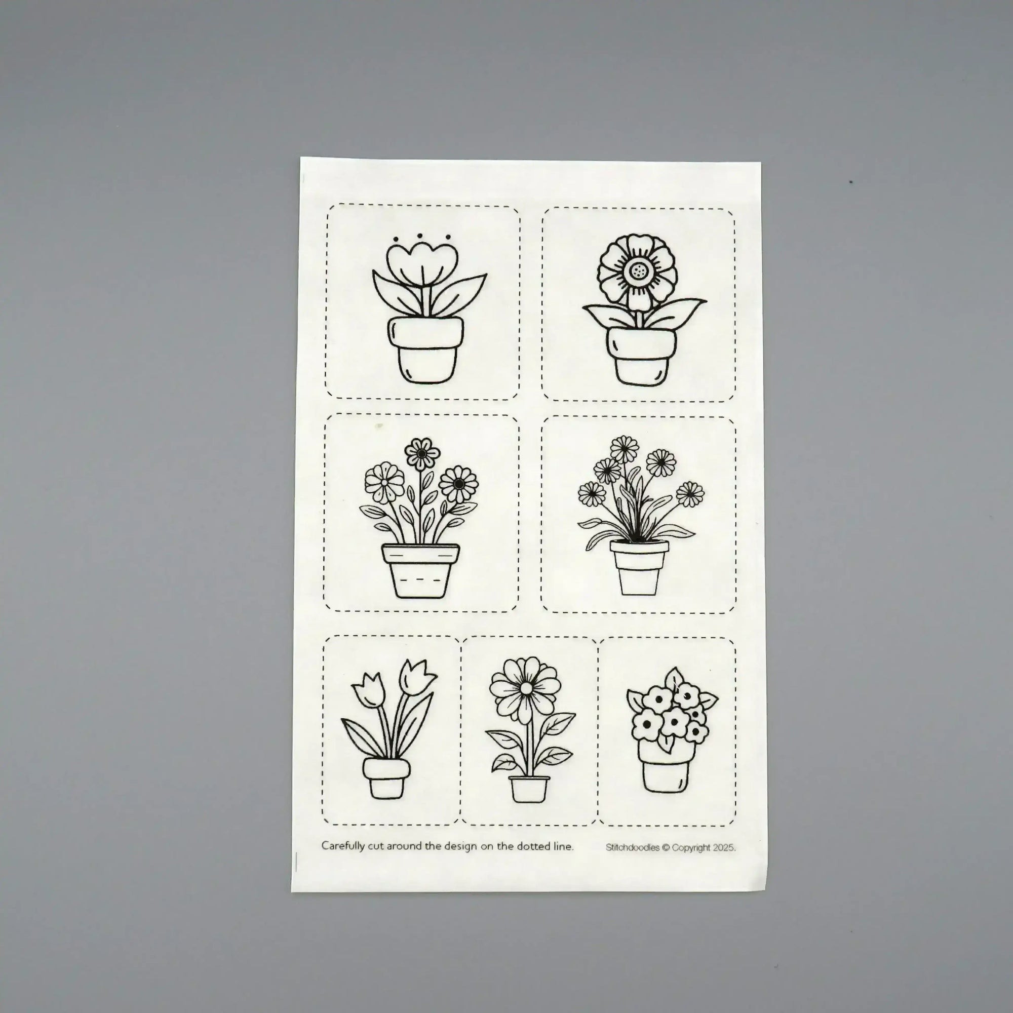 Stick and Stitch Doodles, Embroidery Garden Plant Pots , embroidery pattern , StitchDoodles , embroidery pattern, Embroidery Supplies, embroidery thread, hand embroidery, hand embroidery pattern, new, stick and stitch , StitchDoodles , shop.stitchdoodles.com