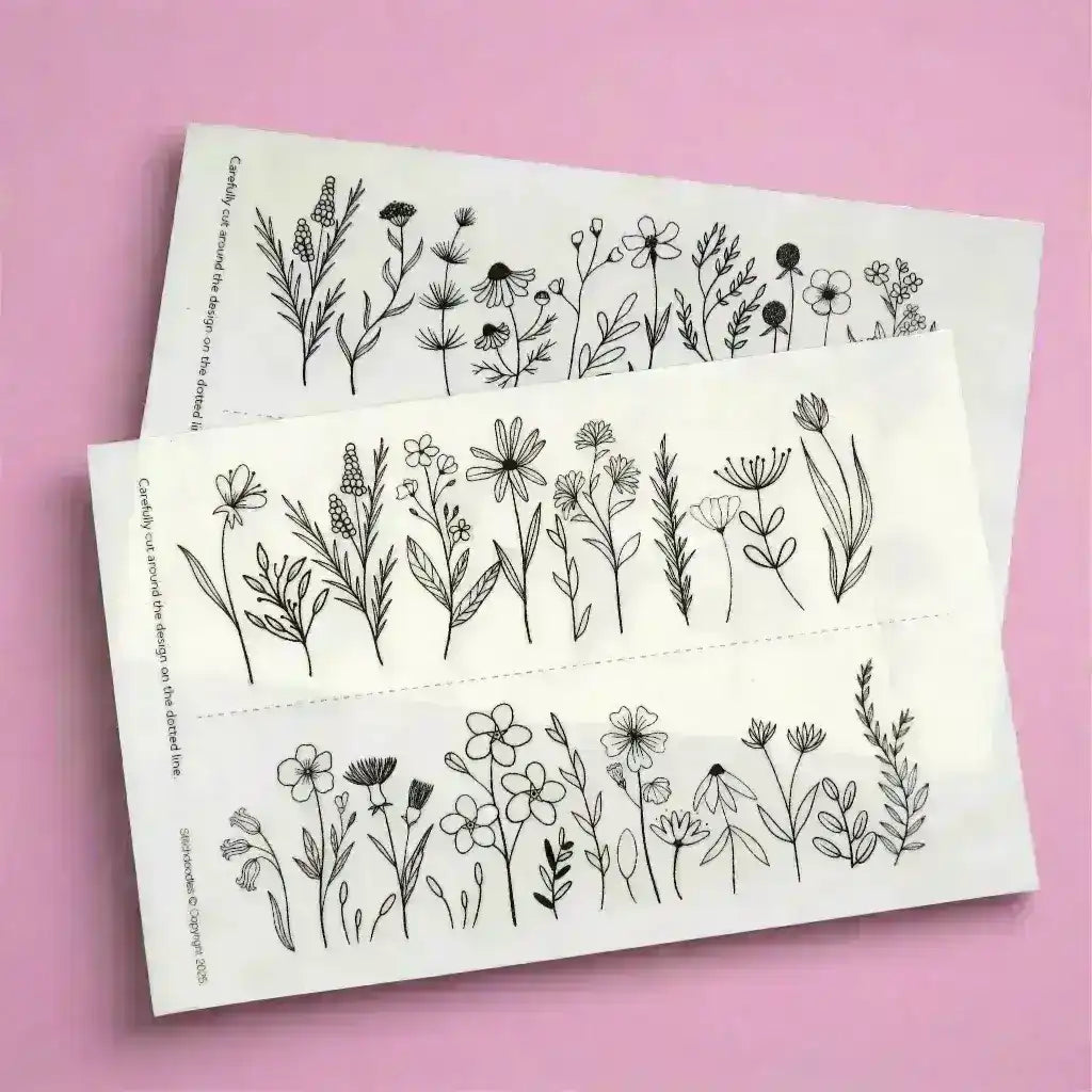 Stick and Stitch Doodles, Embroidery Wildflowers , embroidery pattern , StitchDoodles , embroidery pattern, Embroidery Supplies, embroidery thread, hand embroidery, hand embroidery pattern, new, stick and stitch , StitchDoodles , shop.stitchdoodles.com