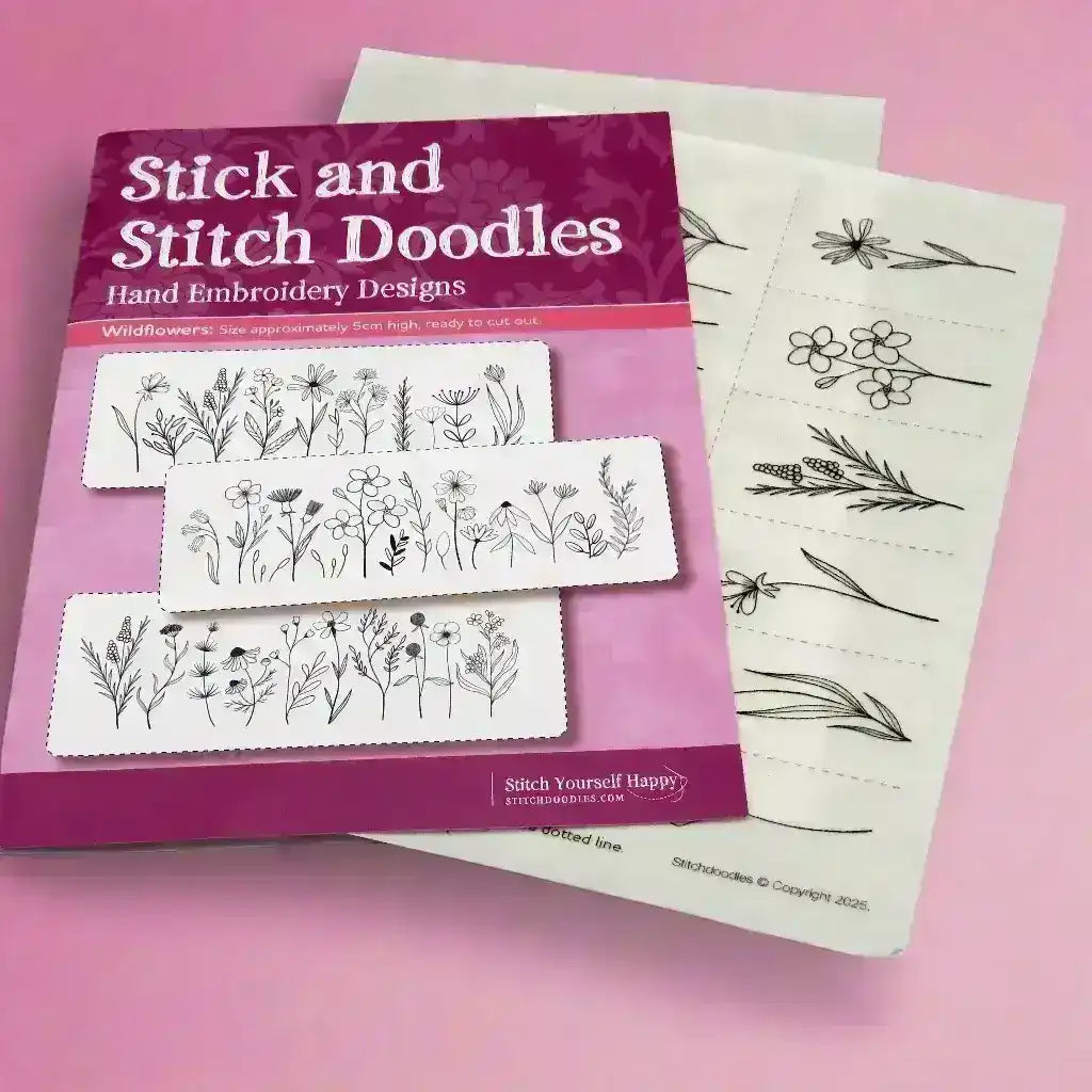 Stick and Stitch Doodles, Embroidery Wildflowers , embroidery pattern , StitchDoodles , embroidery pattern, Embroidery Supplies, embroidery thread, hand embroidery, hand embroidery pattern, new, stick and stitch , StitchDoodles , shop.stitchdoodles.com