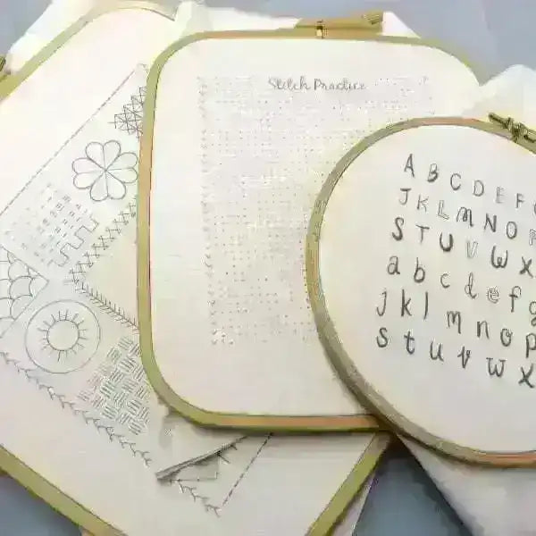 Stitch Explorer Sampler Design Template for Transfer - sloooow stitching , PDF Pattern , StitchDoodles , embroidery hoop kit, Embroidery Kit, embroidery kits for adults, embroidery kits for beginners, embroidery pattern, hand embroidery, hand embroidery fabric, modern embroidery kits, PDF pattern, sampler embroidery, unique embroidery kits , StitchDoodles , shop.stitchdoodles.com