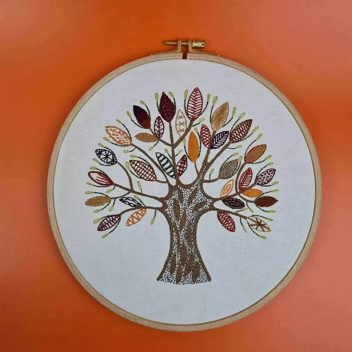 Stitch Fun with Leaves Hand Embroidery Pattern , PDF Download , StitchDoodles , Embroidery, embroidery hoop, embroidery hoop kit, Embroidery Kit, embroidery kit for adults, embroidery kit fro beginners, embroidery kits for beginners, embroidery pattern, hand embroidery, hand embroidery fabric, hand embroidery seat frame, modern embroidery kits, nurge embroidery hoop, PDF pattern, Printed Pattern , StitchDoodles , shop.stitchdoodles.com