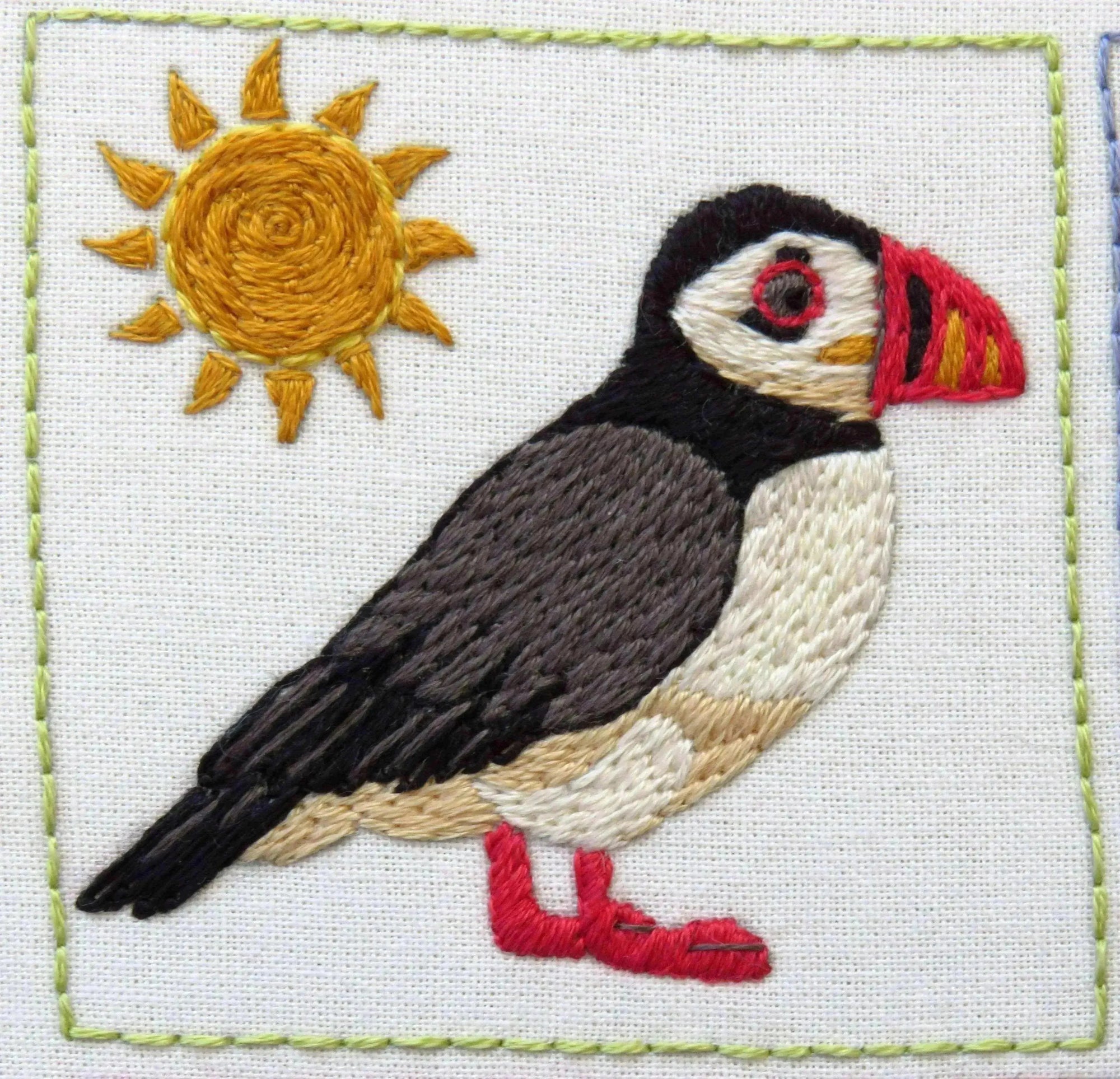 Summer Splendour, Hand Embroidery PDF Pattern , PDF Download , StitchDoodles , beach embroidery, bird embroidery, embroidery hoop kit, embroidery kit for adults, embroidery kit for beginners, embroidery kits for adults, embroidery kits for beginers, hand embroidery, modern embroidery kits, PDF pattern, pre printed fabric, stitch a long, summer embroidery , StitchDoodles , shop.stitchdoodles.com