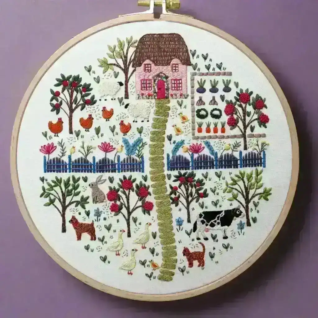 The Homestead Hand Embroidery Kit