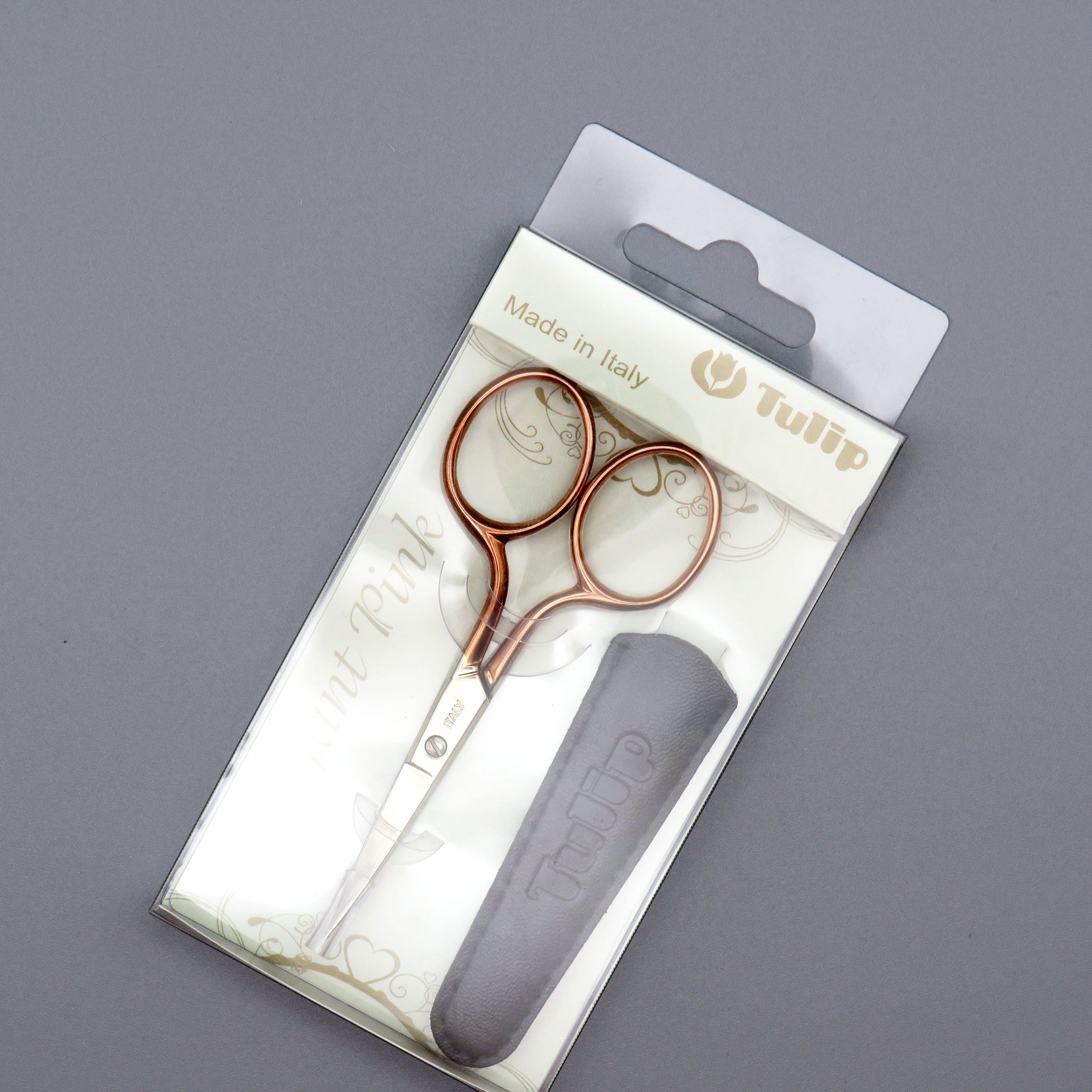 Tulip Elegant Rose Gold Scissors , Embroidery Supplies , Tulip , craft scissors, embroidery scissors, needlework scissors, new, scissors, scrissors , StitchDoodles , shop.stitchdoodles.com