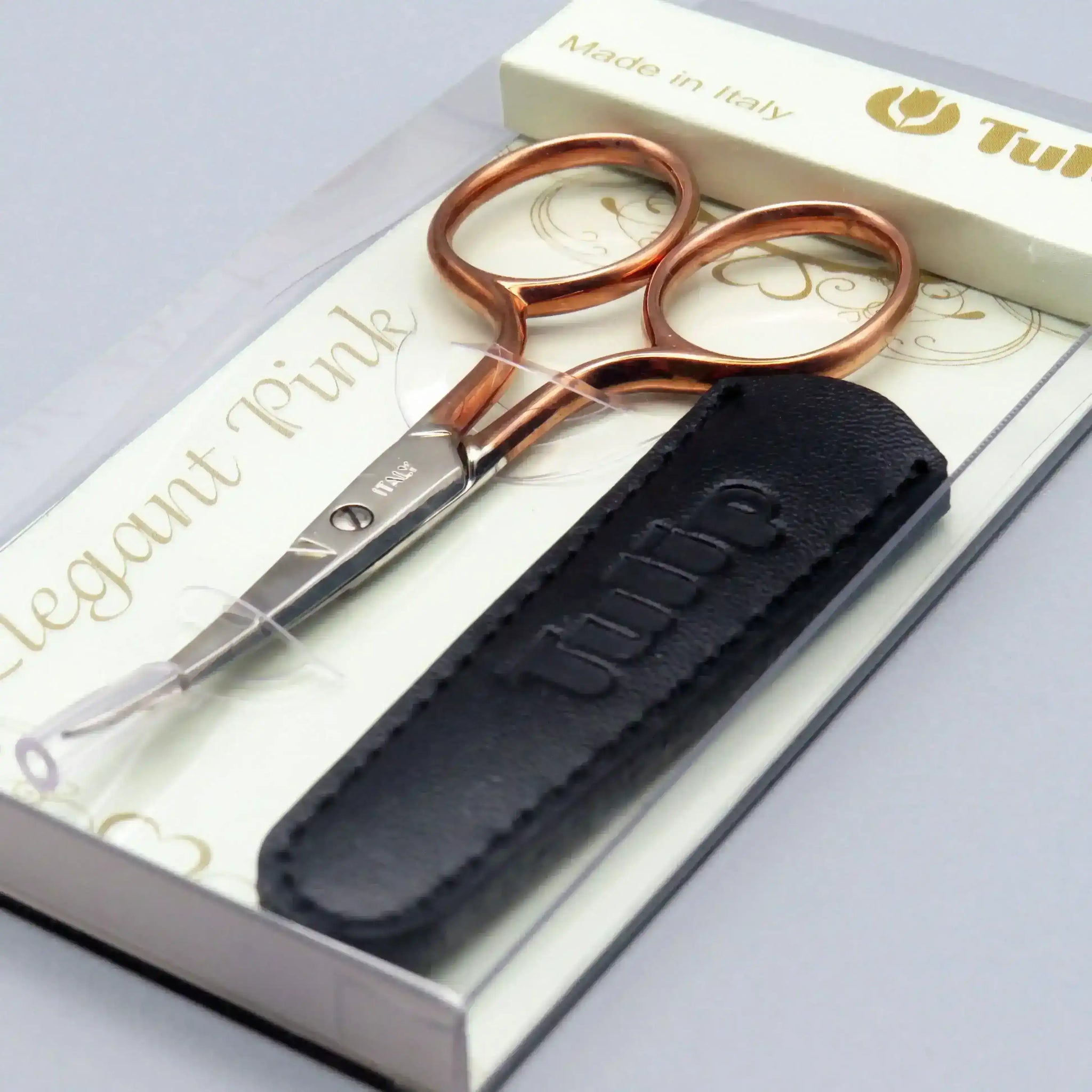 Tulip Elegant Rose Gold Scissors , Embroidery Supplies , Tulip , craft scissors, embroidery scissors, needlework scissors, new, scissors, scrissors , StitchDoodles , shop.stitchdoodles.com