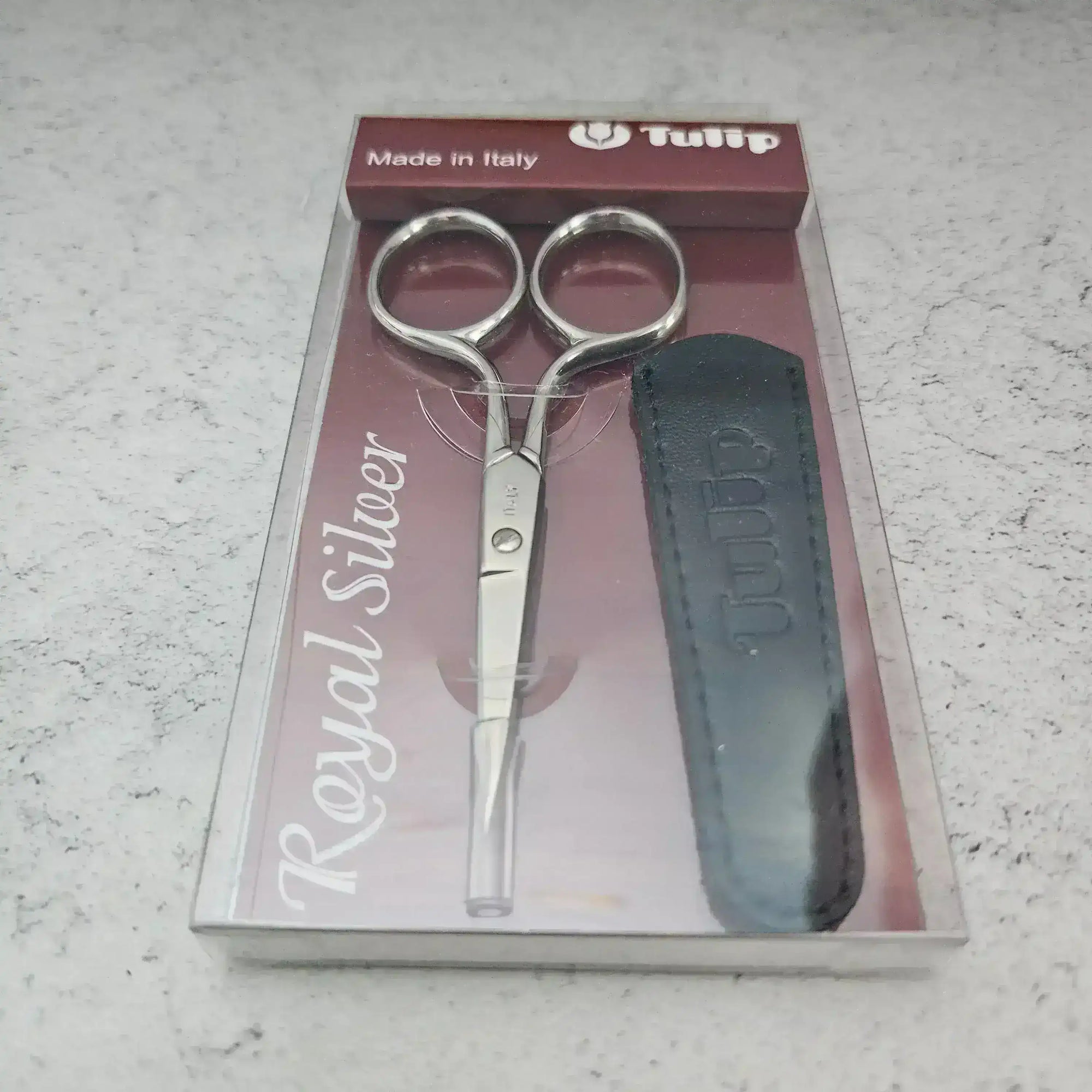 Tulip Royal Silver Scissors , Embroidery Supplies , Tulip , craft scissors, embroidery scissors, hand embroidery, needlework scissors, new, tulip , StitchDoodles , shop.stitchdoodles.com