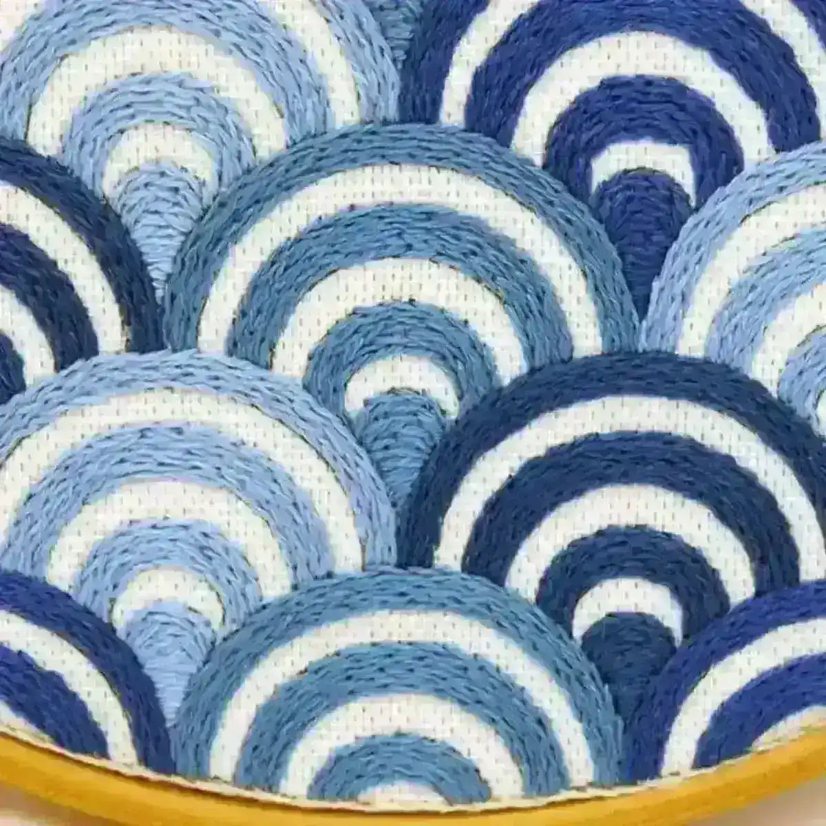 Waves Hand Embroidery Pattern , PDF Download , StitchDoodles , beginner embroidery, embroidery hoop kit, embroidery kit for adults, embroidery kit for beginners, embroidery kits for adults, embroidery kits for beginers, hand embroidery, modern embroidery kits, PDF pattern , StitchDoodles , shop.stitchdoodles.com