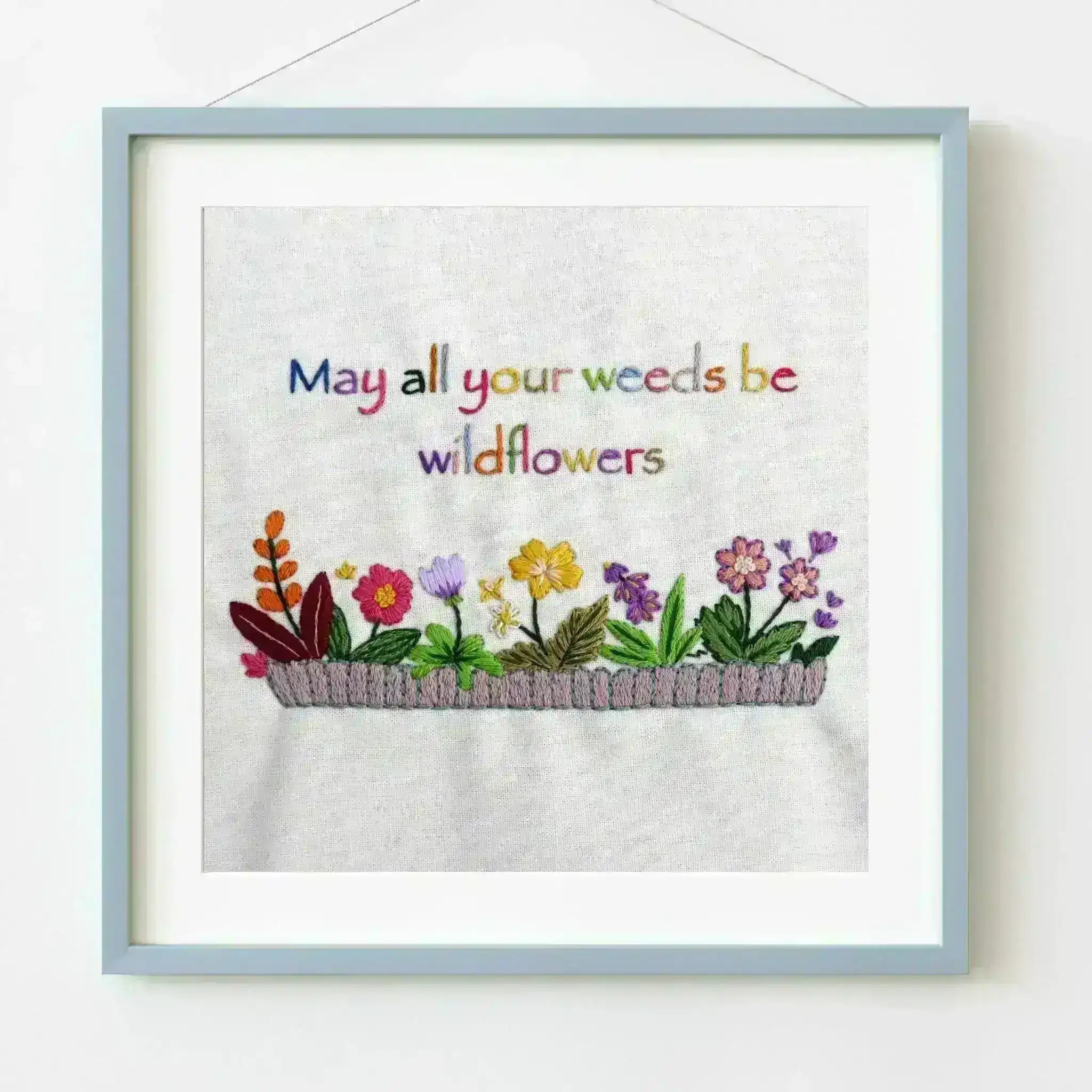 Cottage Garden Stitches Embroidery Designs 10/11/12 Embroidery Kit