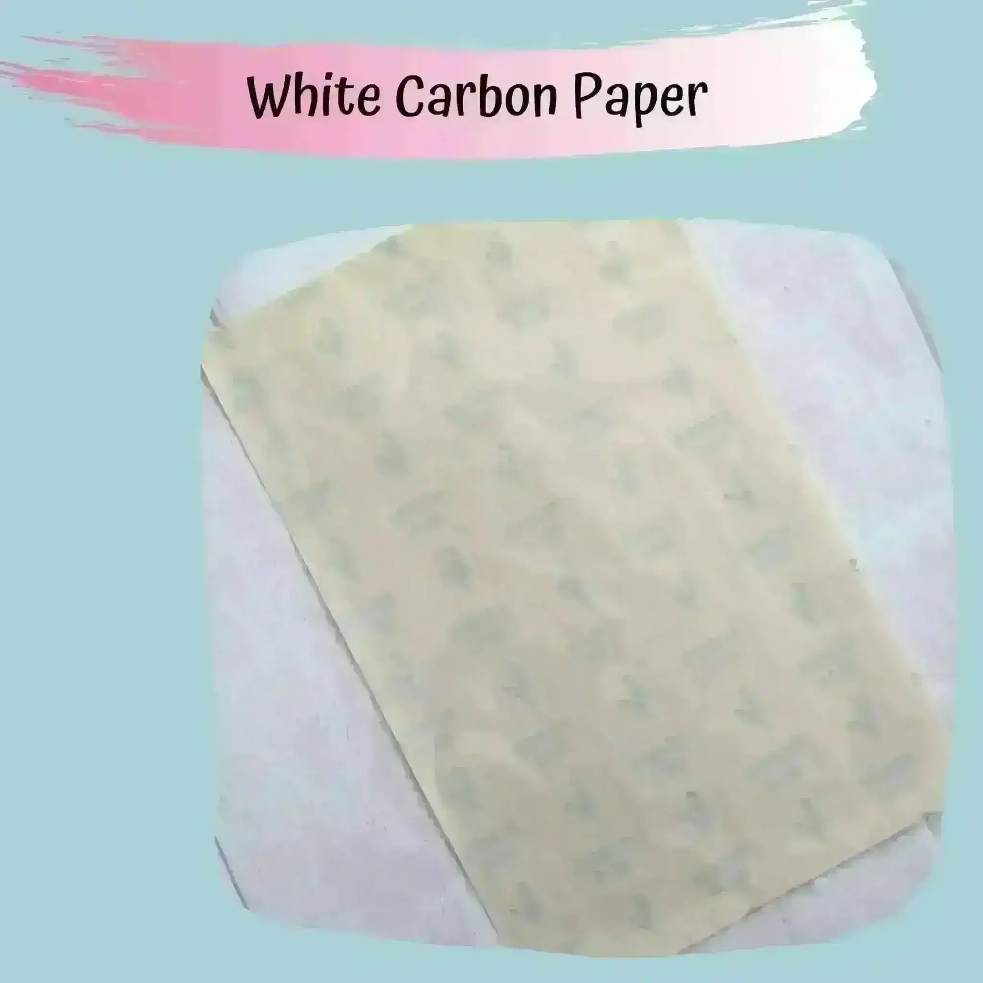 White Carbon Paper for transferring patterns on to dark fabric , Embroidery Supplies , StitchDoodles , embroidery hoop kit, embroidery kit for adults, embroidery kit for beginners, embroidery kits for adults, embroidery kits for beginers, hand embroidery, hand stitching, modern embroidery kits, white carbon paper , StitchDoodles , shop.stitchdoodles.com