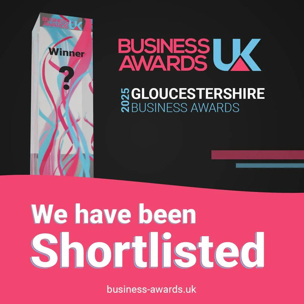 Shortlisted for 2025 Gloucestershire Business Awards – hand embroidery patterns & kits