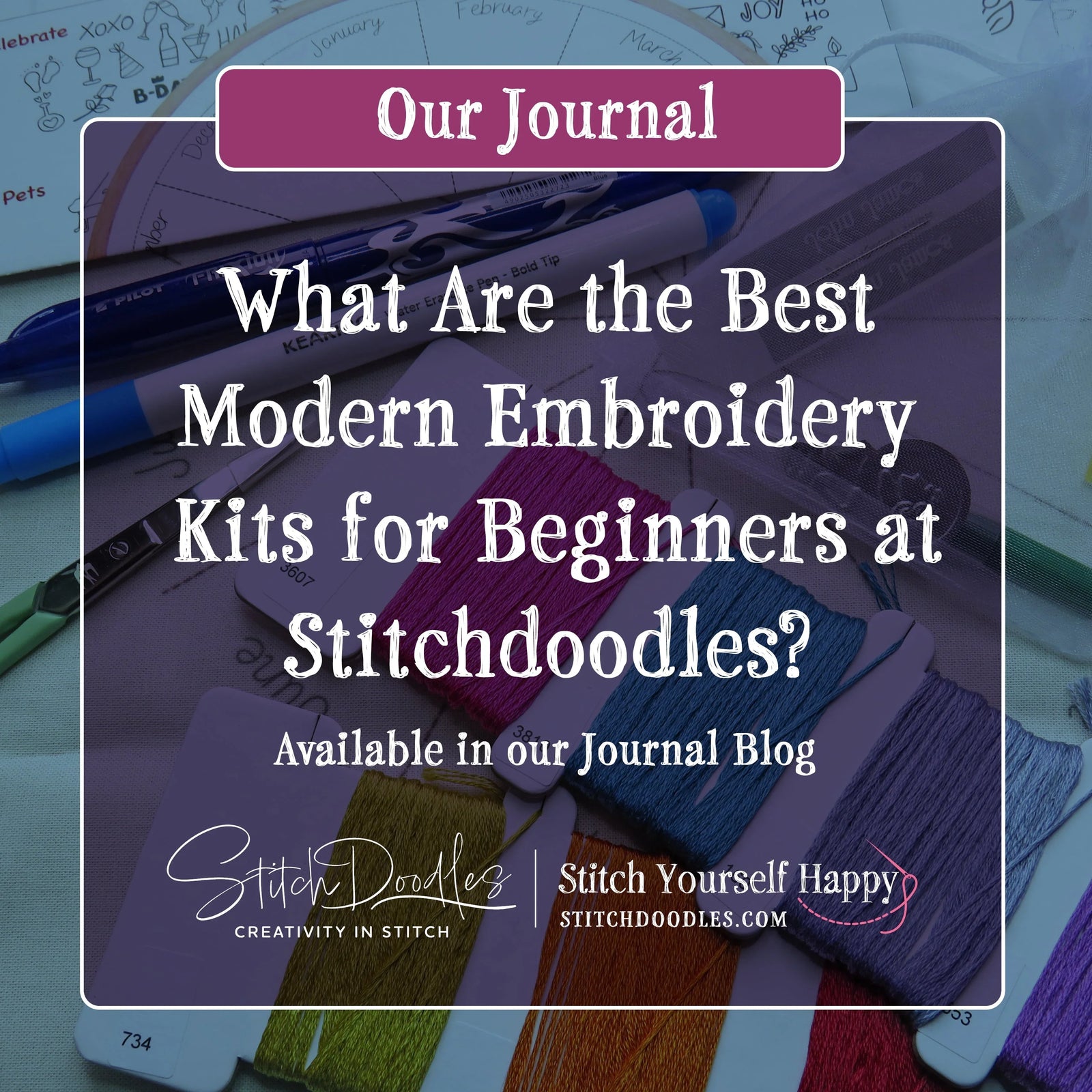 What Are The Best Hand Embroidery Kits Available Online for Beginners?