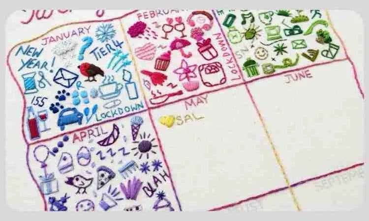 The ultimate mindfulness project for people who stitch - StitchDoodles