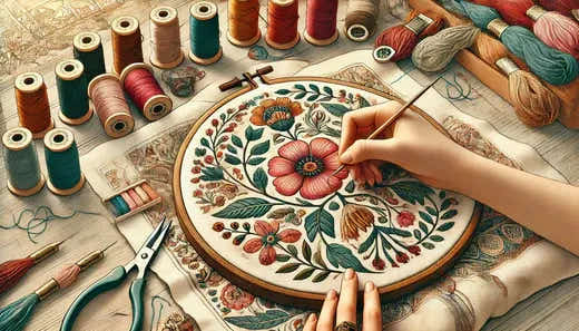 stitchdoodles a creative embroidery journey