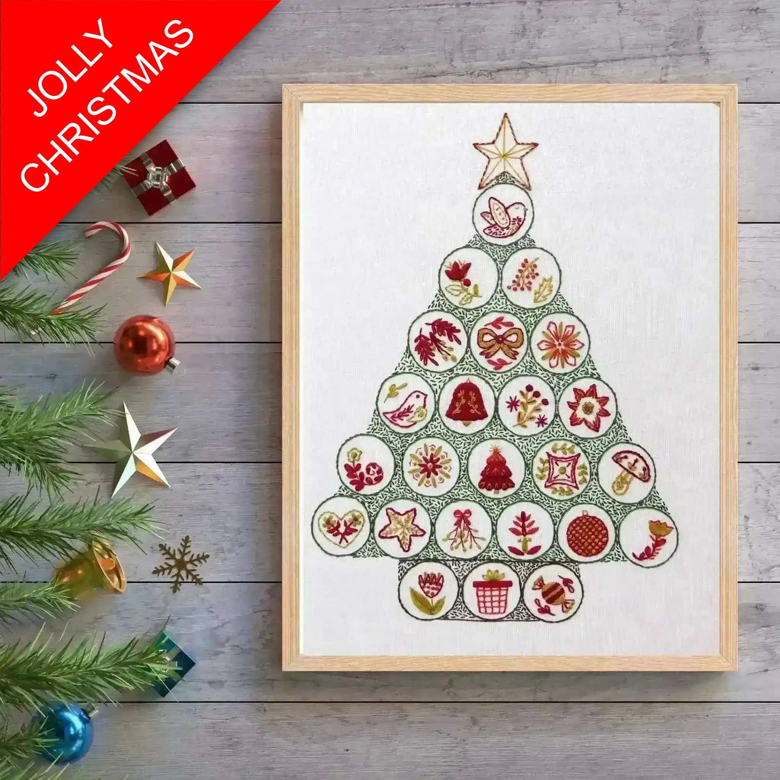 Christmas hand embroidery patterns