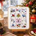12 days of christmas hand embroidery design