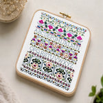18 century sampler embroidery