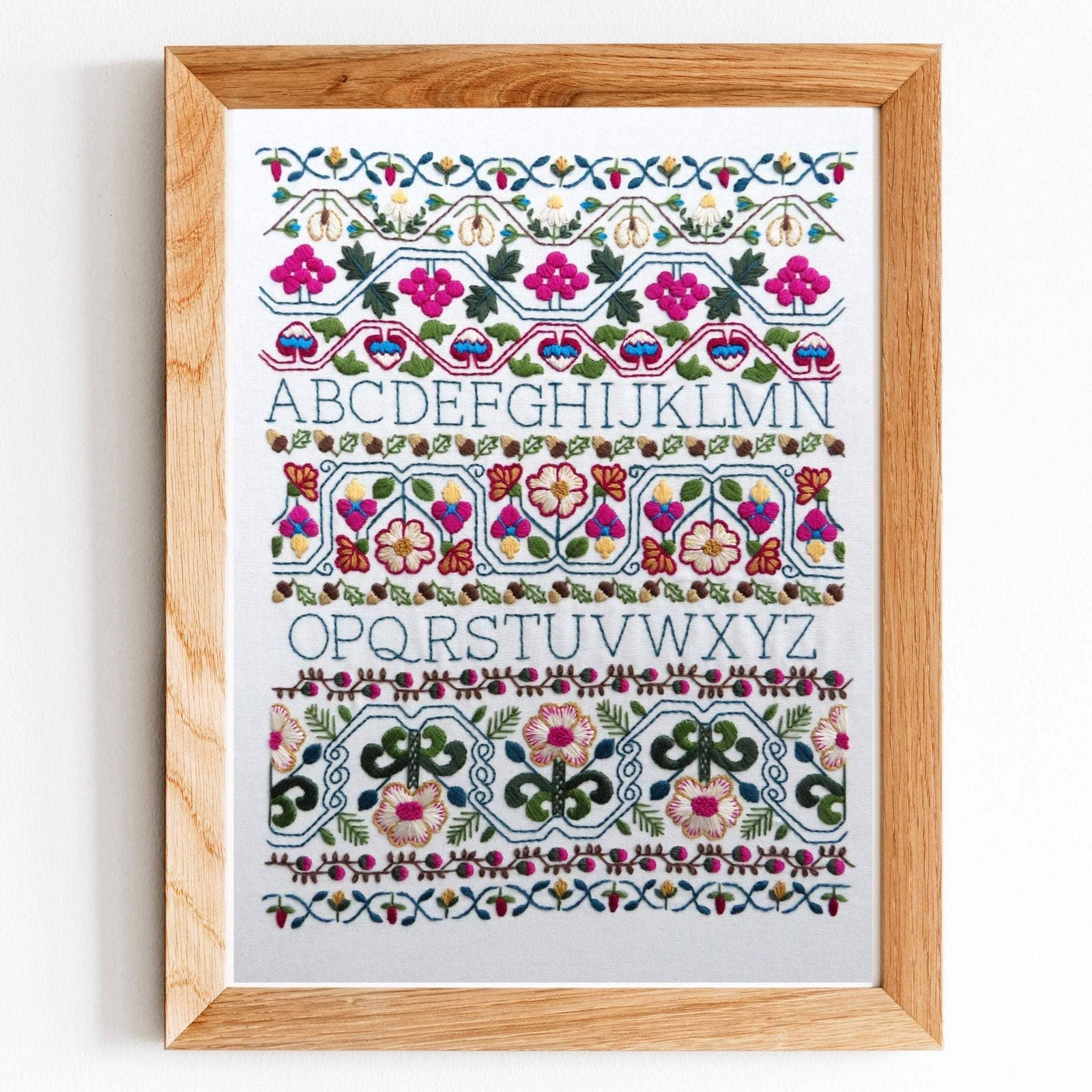 18th Century Sampler, Pre Printed Embroidery Fabric Pattern , Pre Printed Fabric Pattern , StitchDoodles , Embroidery, embroidery hoop, embroidery hoop kit, Embroidery Kit, embroidery kit for adults, embroidery kit fro beginners, embroidery pattern, hand embroidery, hand embroidery fabric, hand embroidery seat frame, modern embroidery kits, nurge embroidery hoop, PDF pattern, Printed Pattern , StitchDoodles , shop.stitchdoodles.com