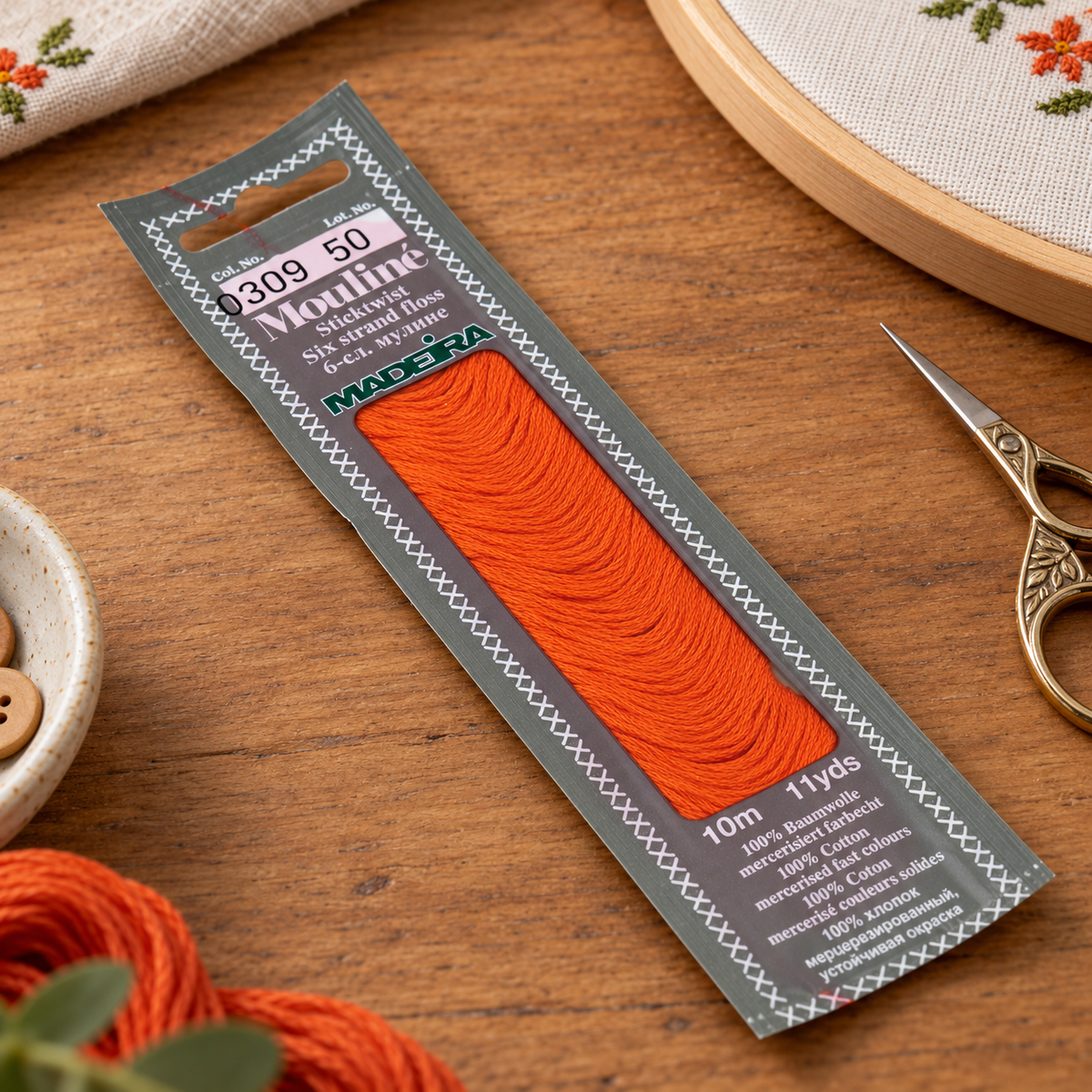 Madeira Sticktwist 6 Strand Floss 10m Col. 0309