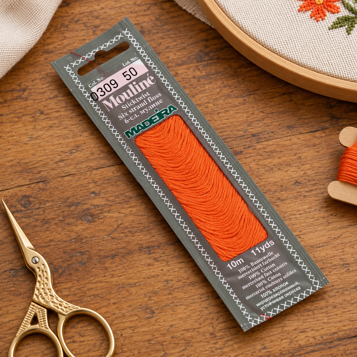 Madeira Sticktwist 6 Strand Floss 10m Col. 0309