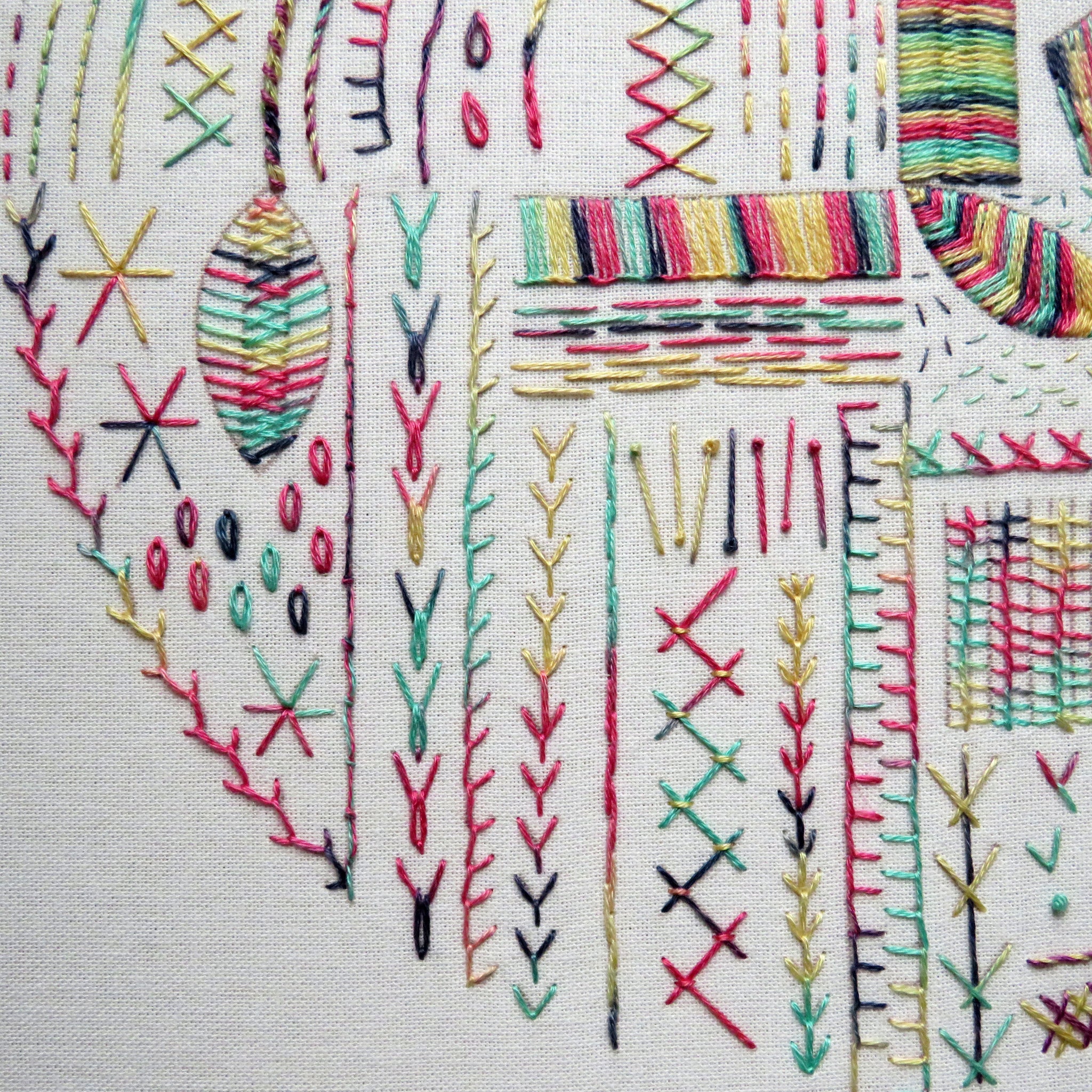 card deck sampler hand embroidery threads 