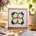 Botanical Bliss Design 2 Hand Embroidery Pattern PDF