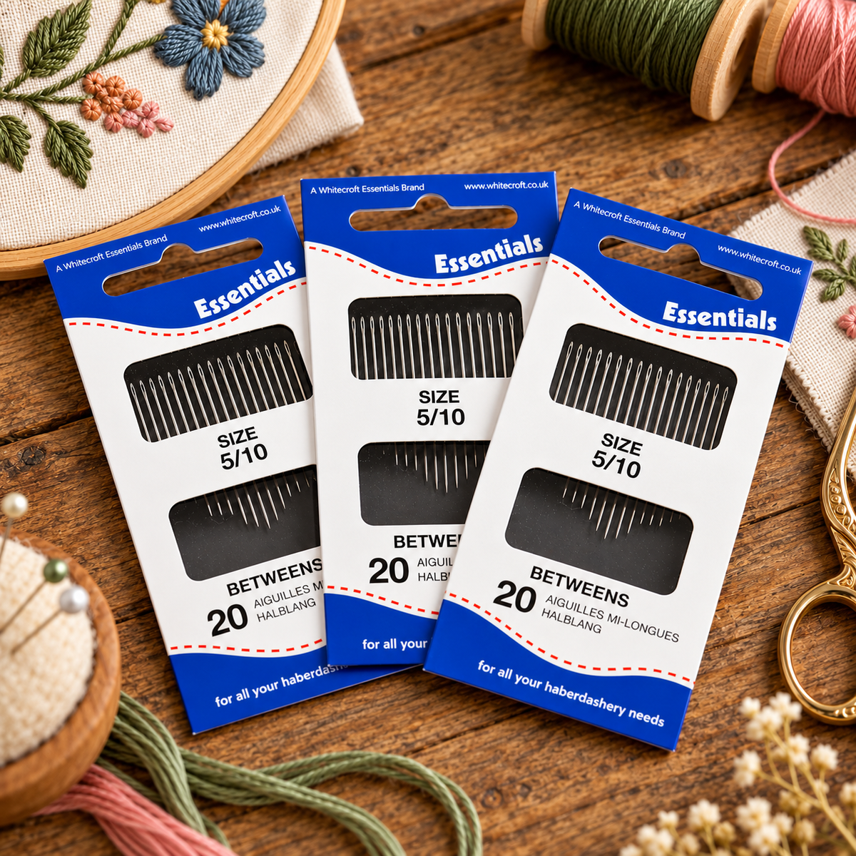 Embroidery Needles 20 size 5/10 