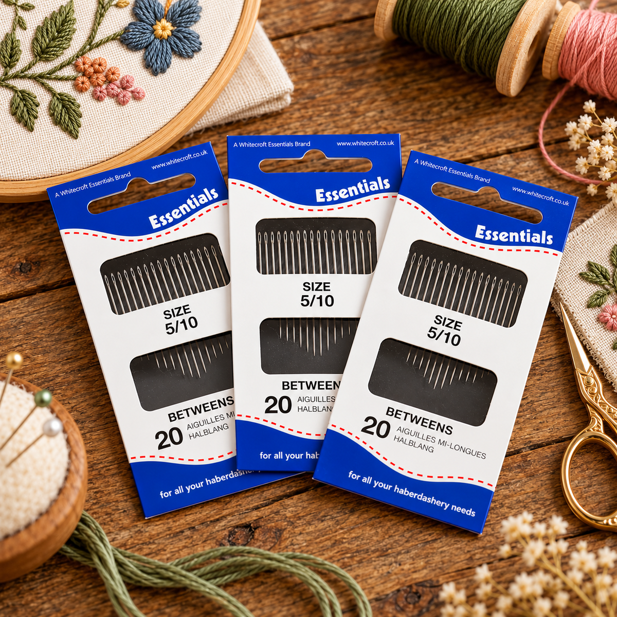 Embroidery Needles 20 size 5/10 