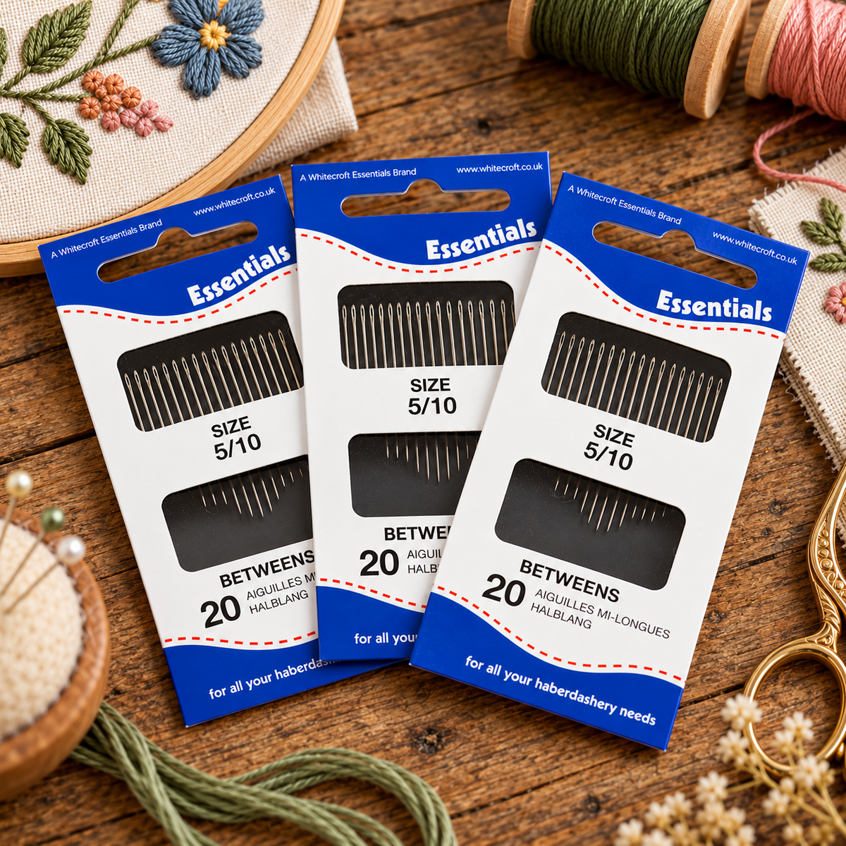 Embroidery Needles 20 size 5/10 