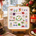 The Christmas Embroidered Advent Calendar Hand Embroidery Kit is the ideal solution, providing a charming and calming way to count down to the big day. Designed for both beginner and experienced stitchers, this Christmas embroidery kit, advent calendar stitch&nbsp;lets you stitch a new Christmas pattern each day, transforming the countdown into a creative ritual that enhances the festive atmosphere at home.
