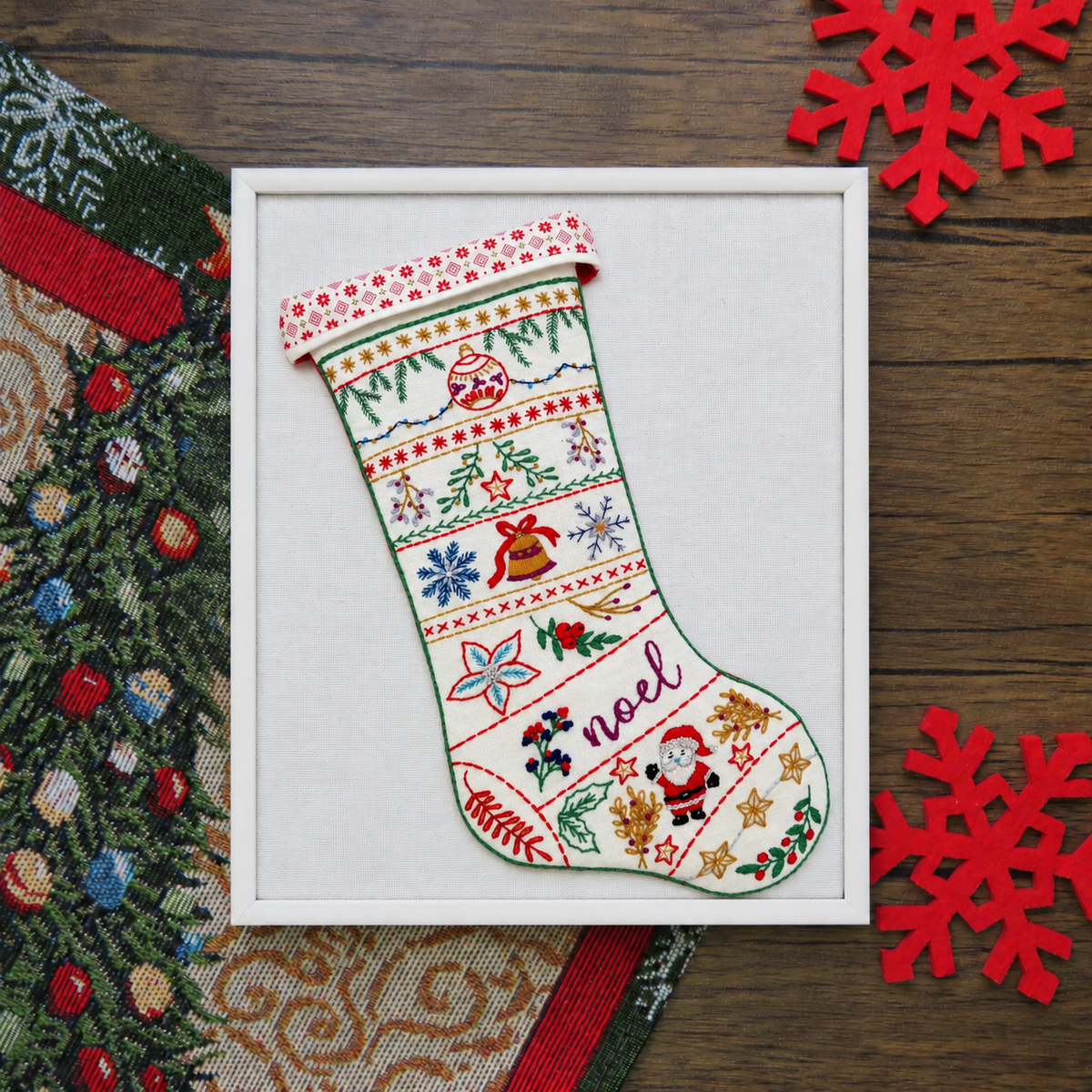  Embroidery Stocking 