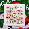 Embroidered Advent Calendar Hand Embroidery