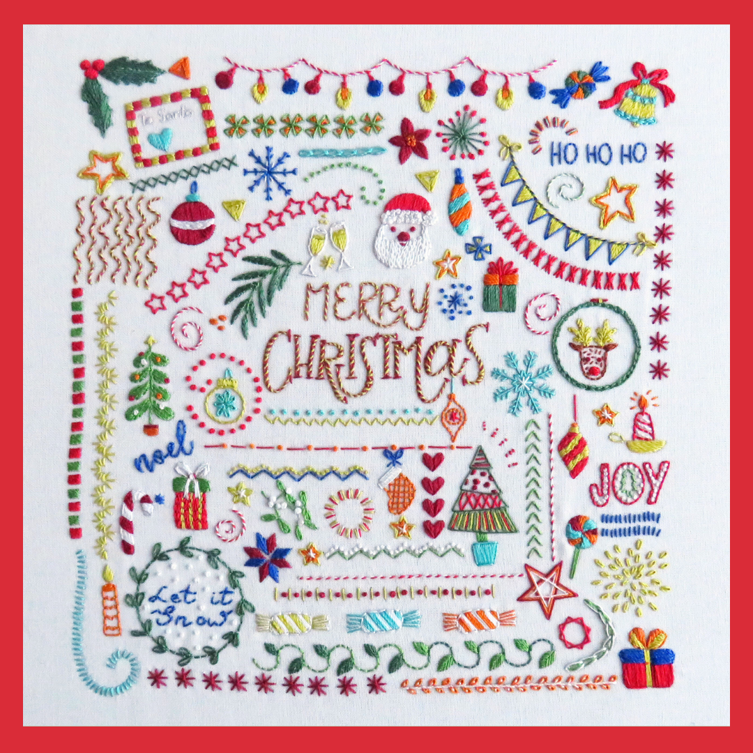 Festive Doodles 2025 Template - an Impromptu SAL!